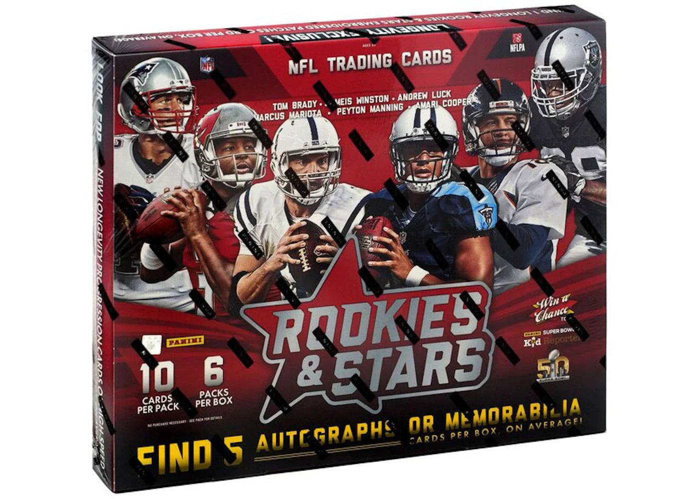 Rookies stars longevity – 2015 Panini Rookies & Stars Longevity Football Hobby Box
