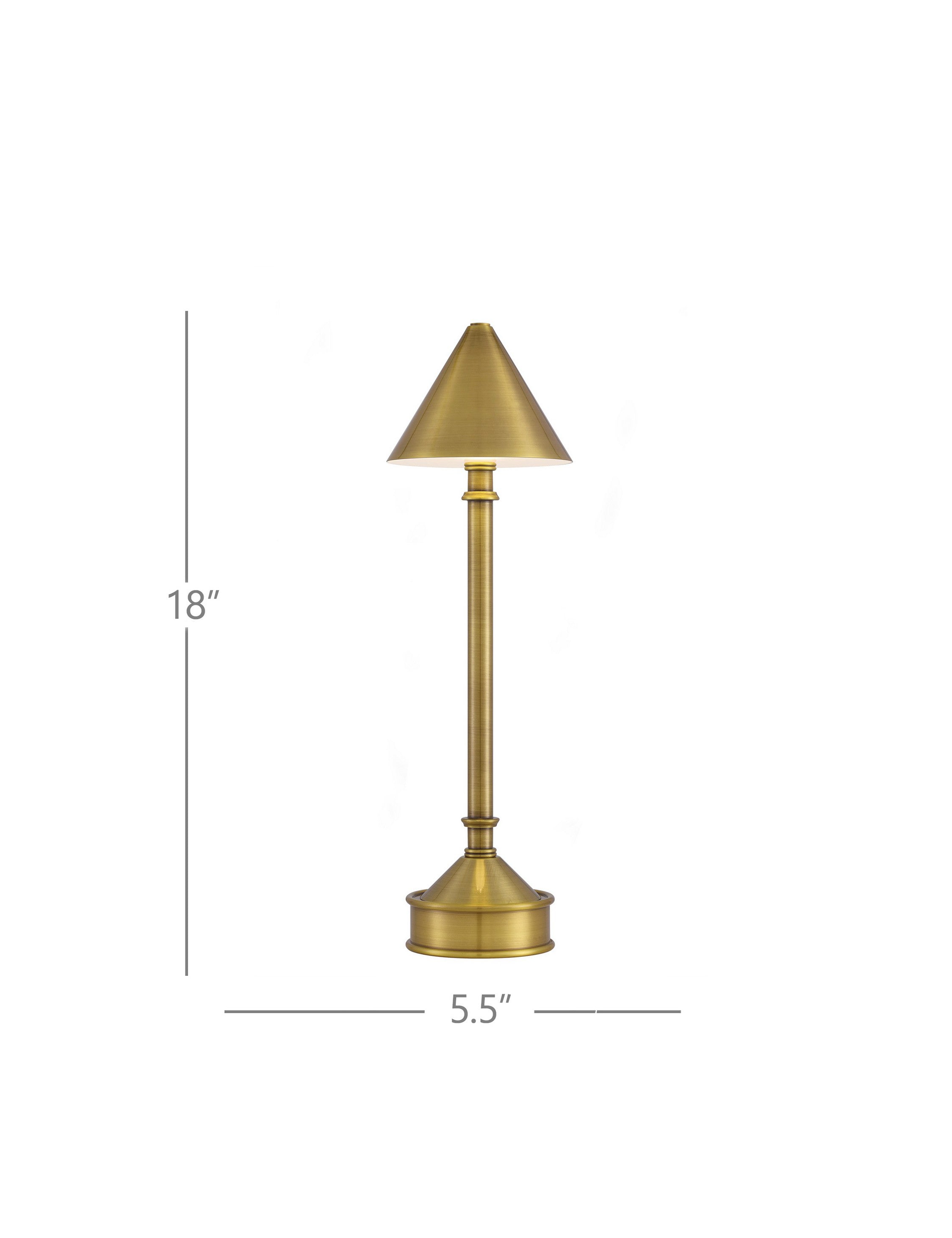 Lulu and Georgia Dinara Cordless Table Lamp - view 5