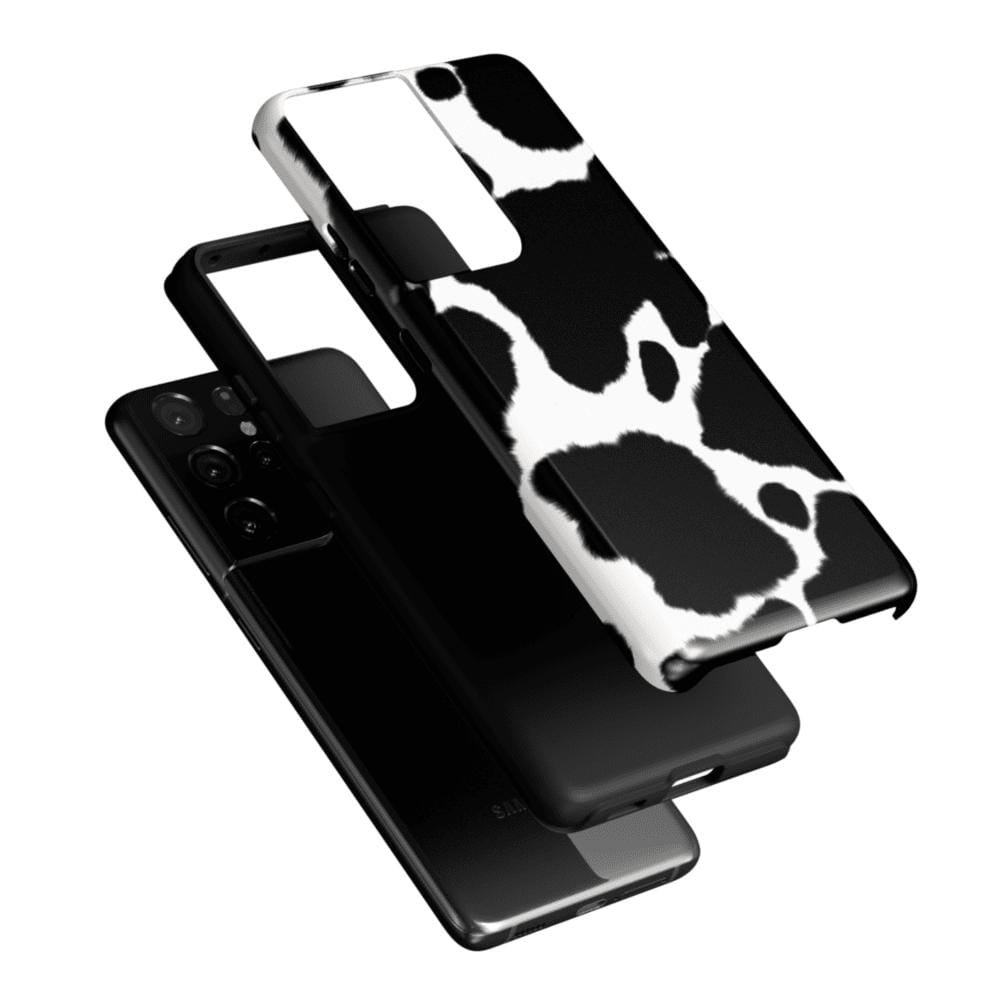 Casetry Current MOOd | Cow Print Samsung Case - view 33