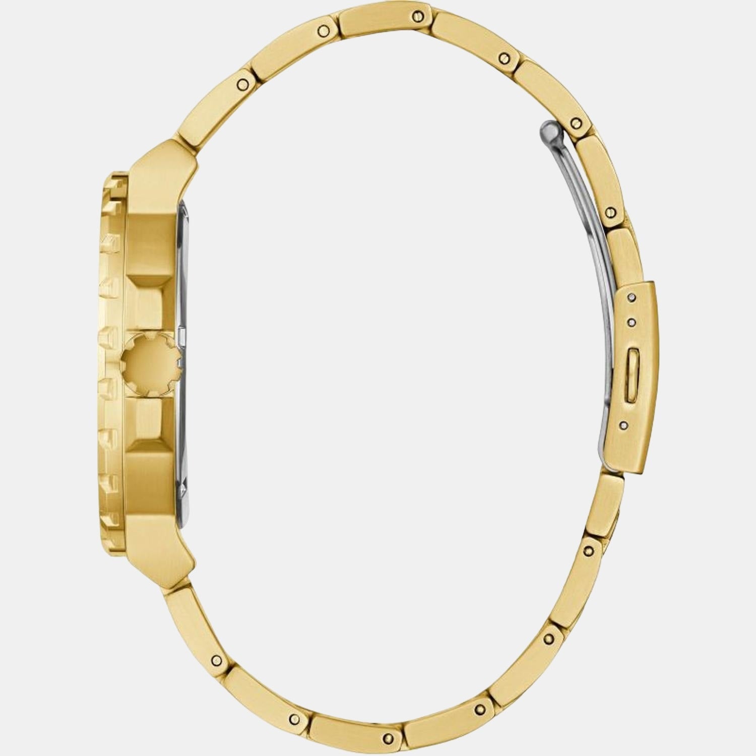 Guess Sport Men Quartz Gold Dial Analog Stainless Steel Watch GW0426G2 - view 2
