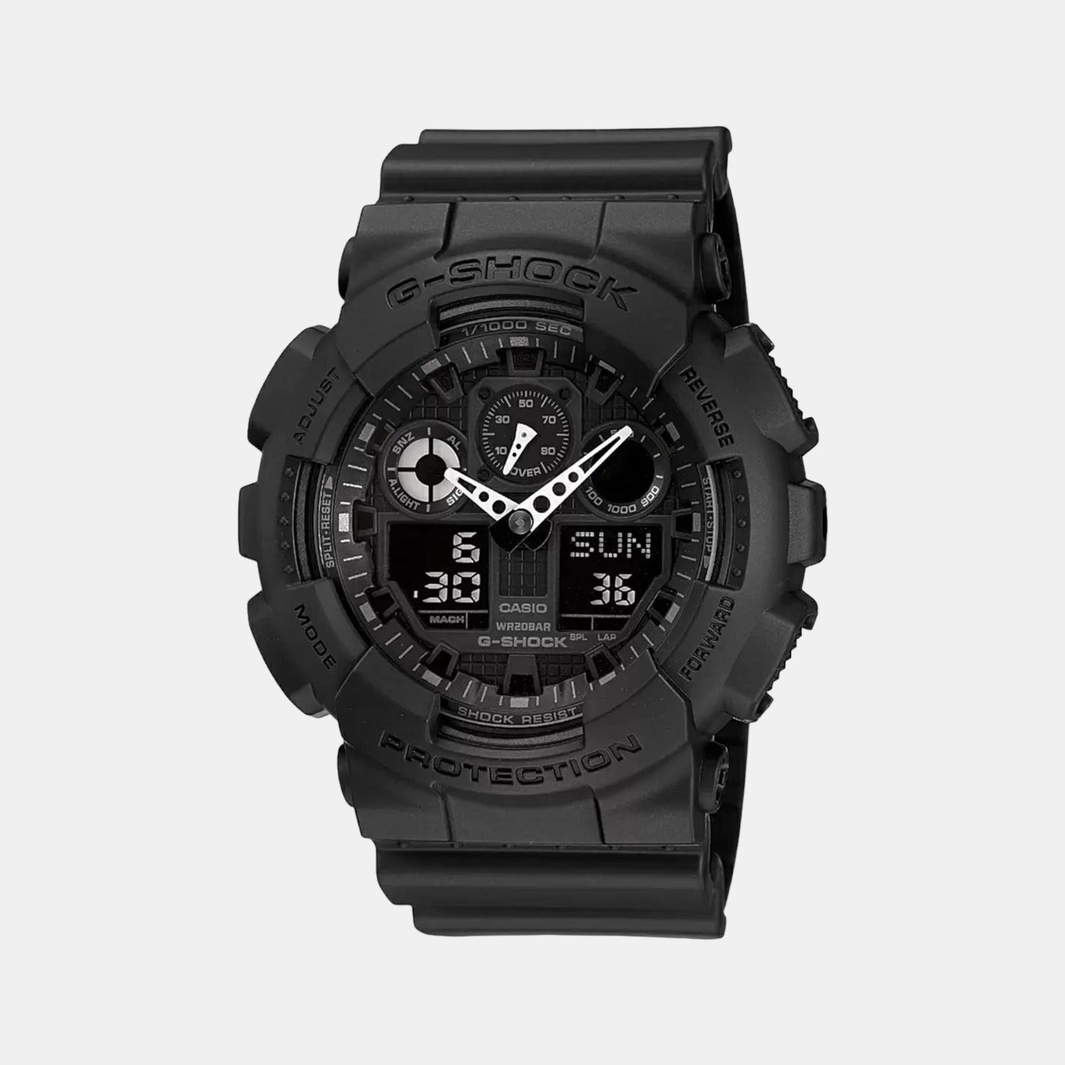 Casio G-Shock Men Quartz Black Dial Analog-Digital Resin Watch G270
