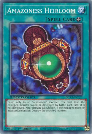 Yu-Gi-Oh! Amazoness Heirloom - SGX3-END12 - Common - 1st Edition