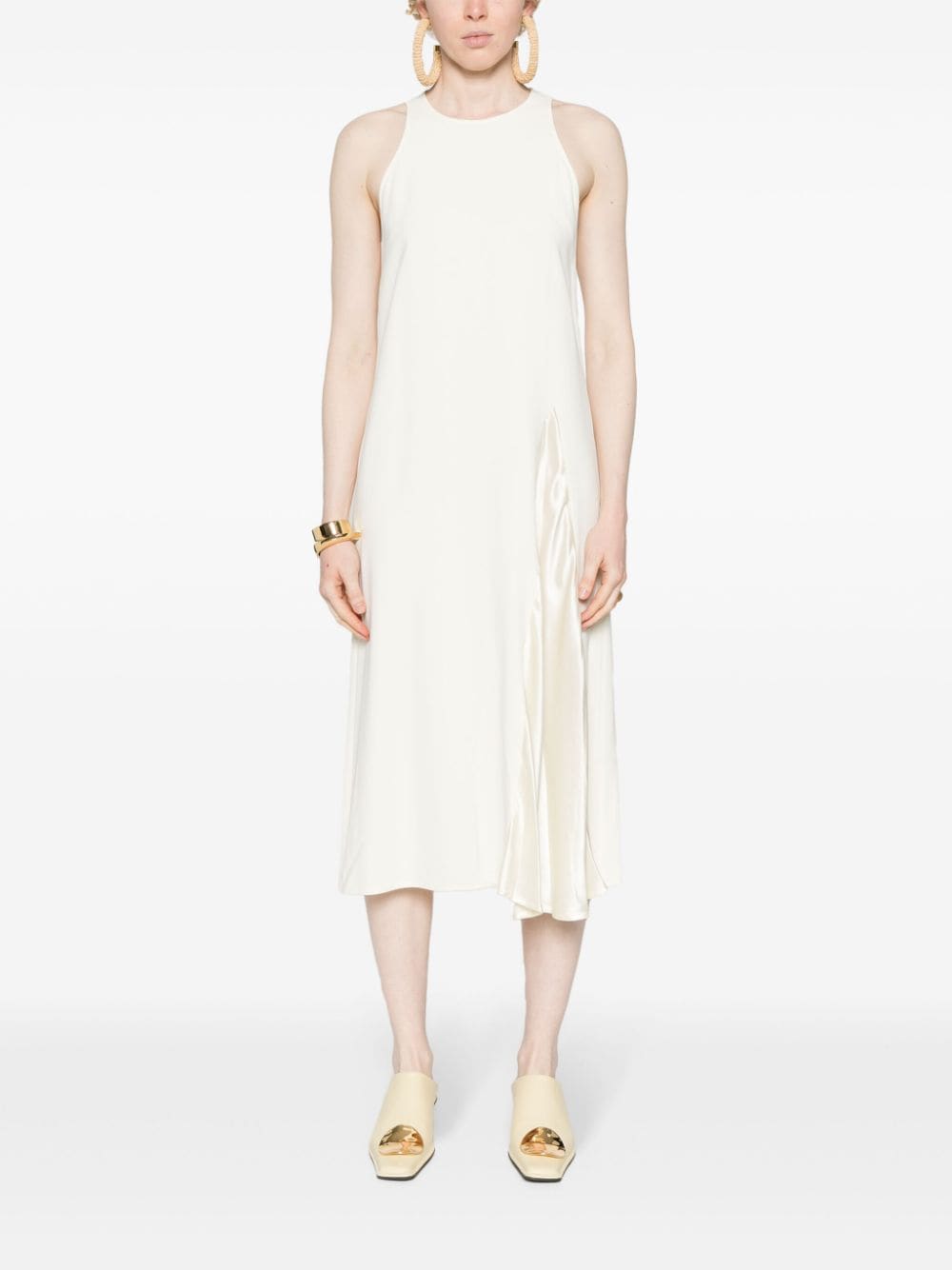 Erika Cavallini Semi-Couture Sleeveless midi dress - view 2