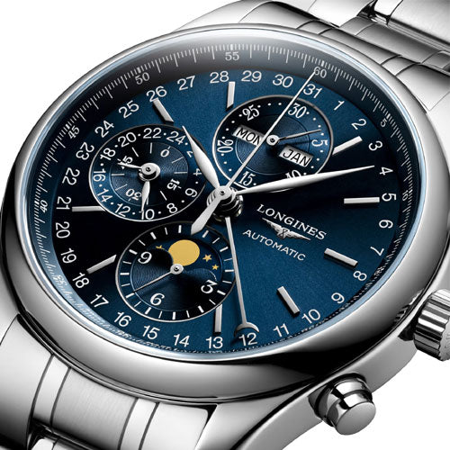 Longines Master Collection Sunray Blue dial Men 42mm - view 2