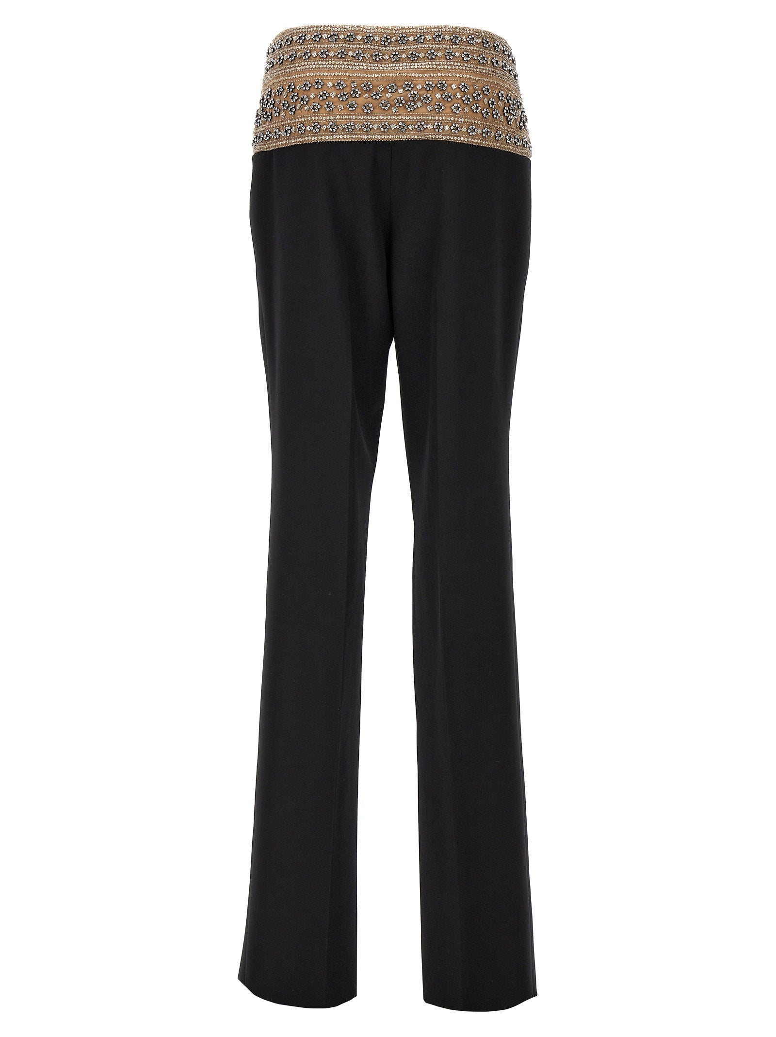Stella Mccartney Smoking Crystal Trousers – 100% wool - view 2