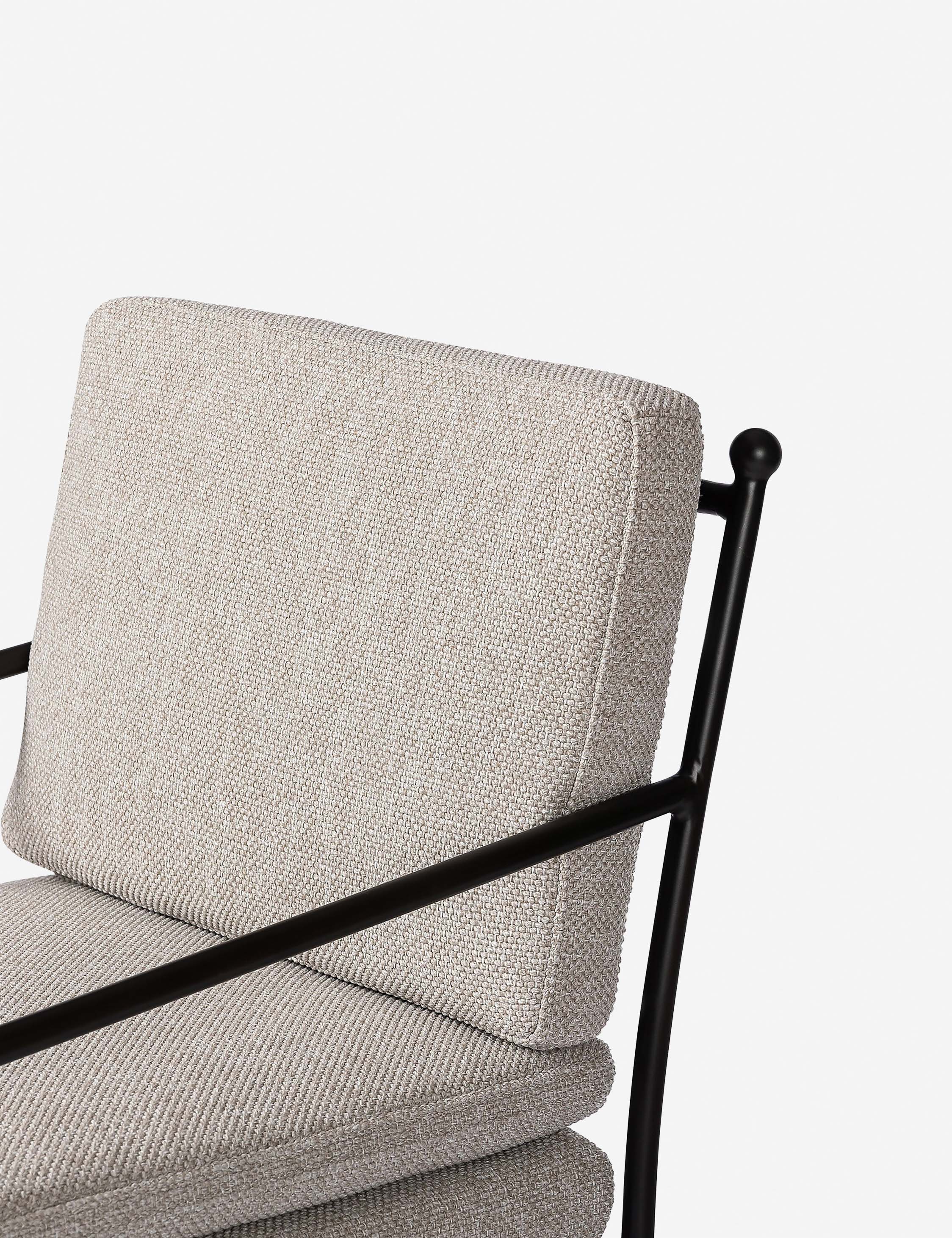 Lulu and Georgia Gracen Outdoor Dining Arm Chair - view 7