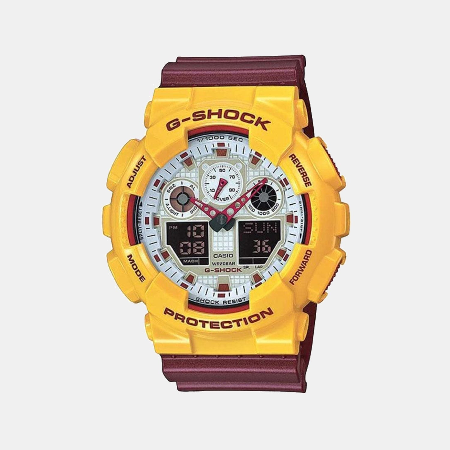 Casio G-Shock Men Quartz Black Dial Analog-Digital Resin Watch G534