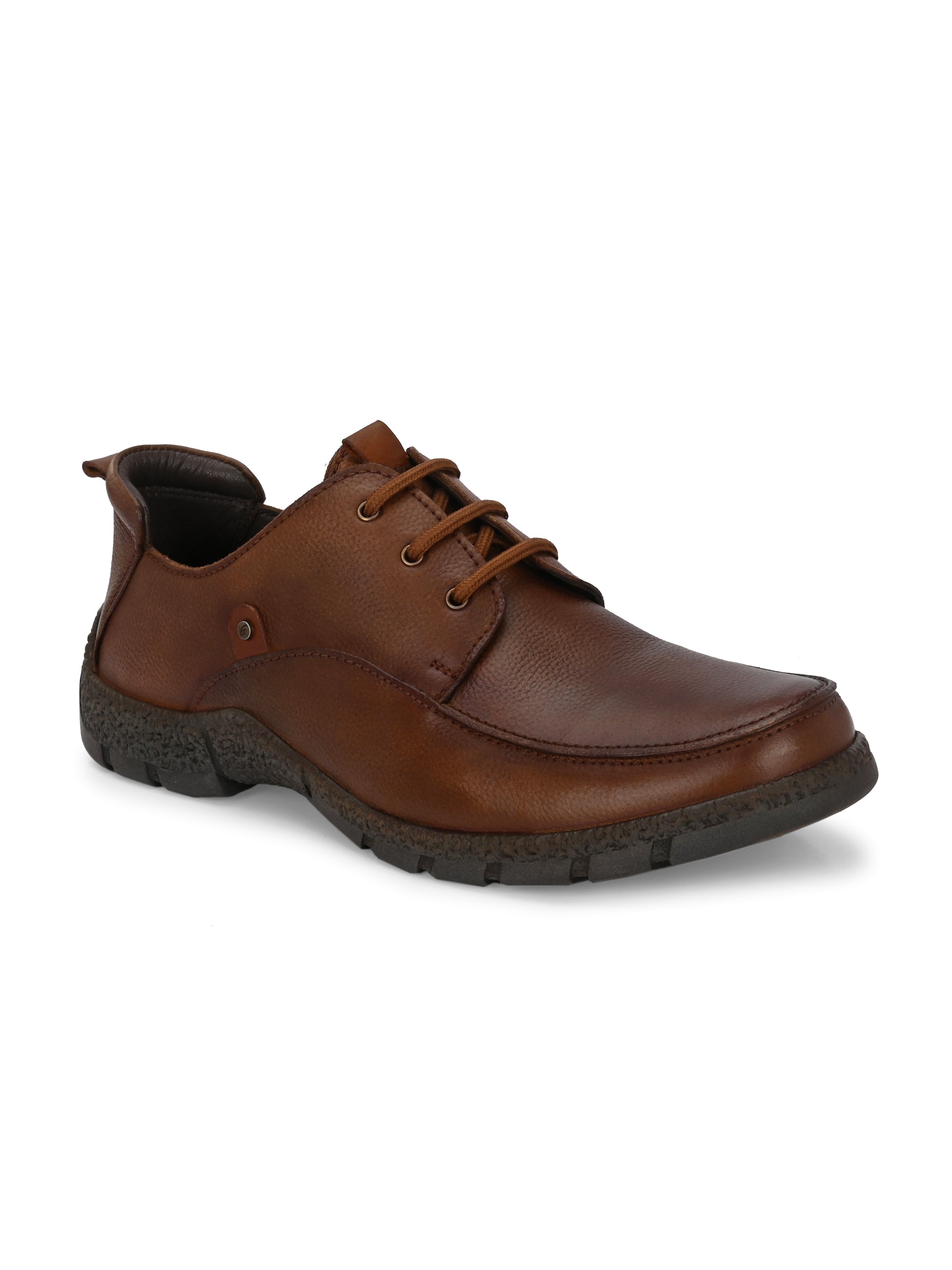 Mudtrail Lace-Up Shoes by Aspeerio – Brown - view 4