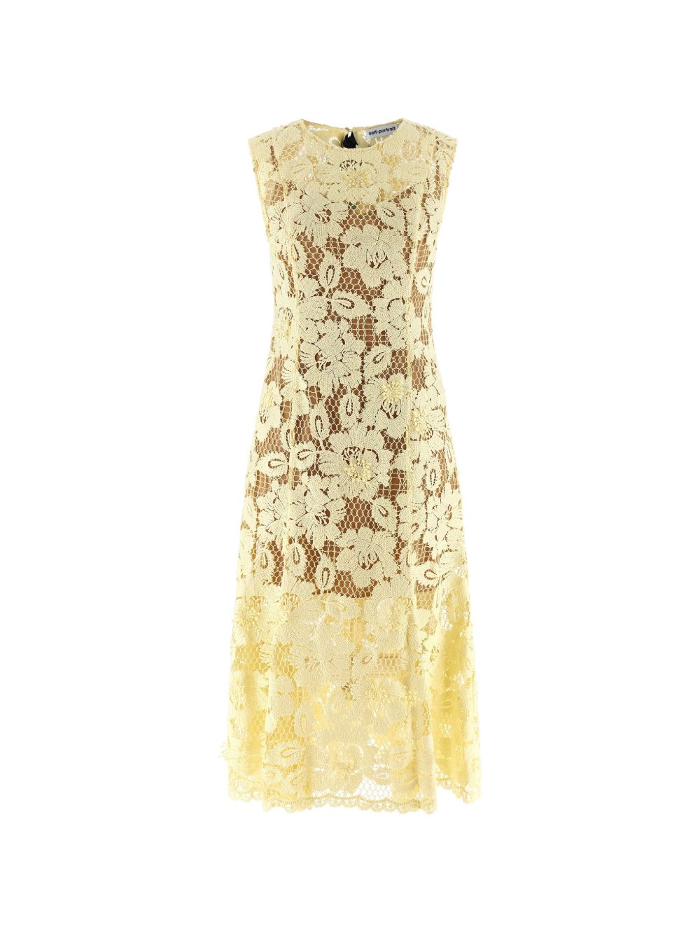 Self-Portrait Lace midi dress – POLYESTER 100%