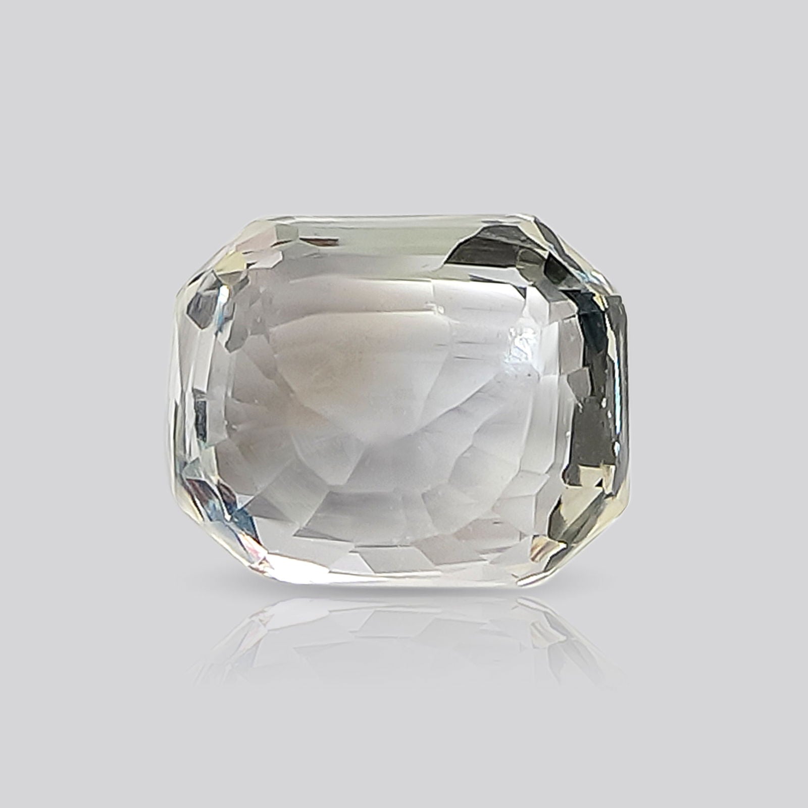 Gemsmantra White Sapphire (5.24 ratti) - view 2