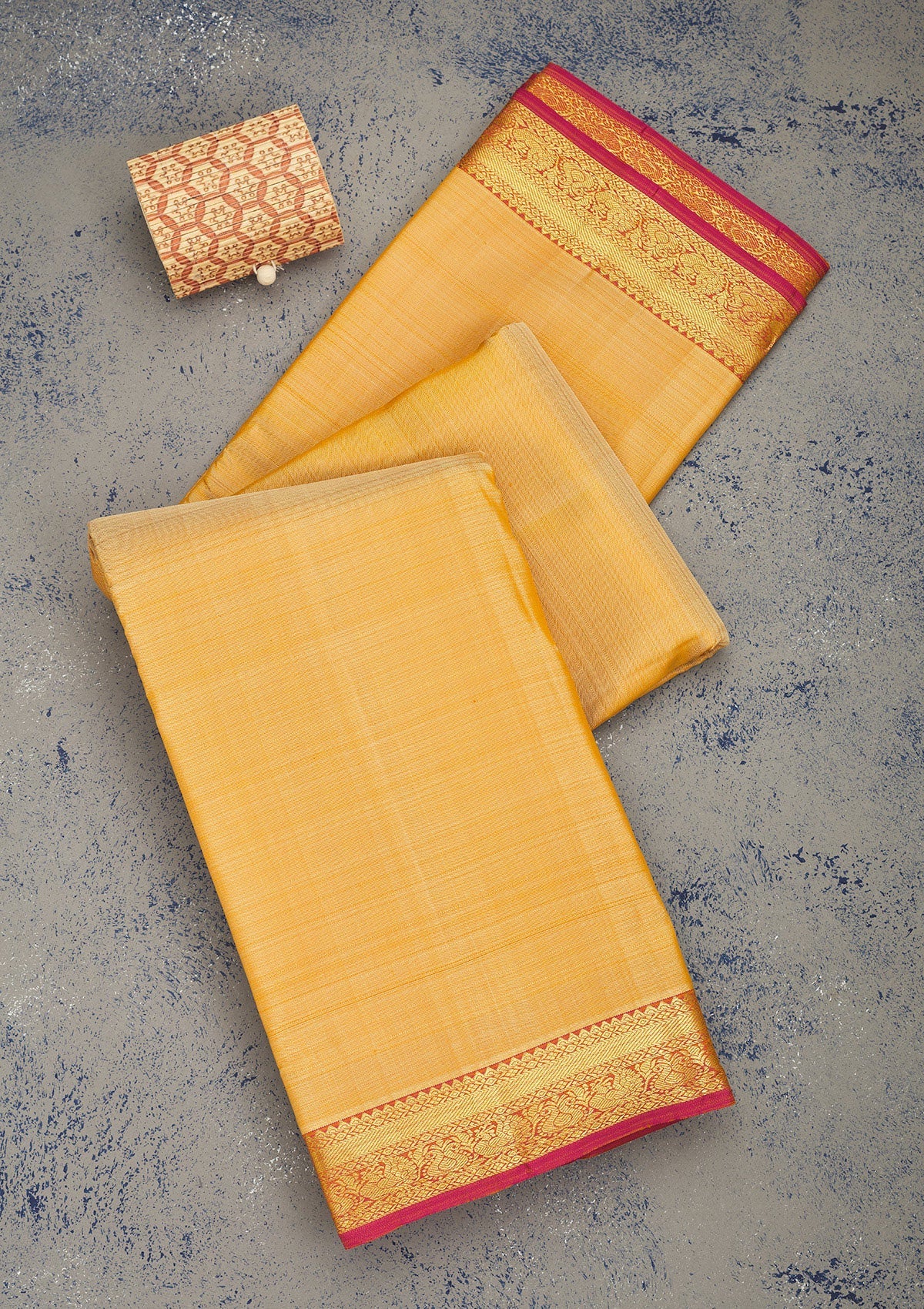 Koskii Beige Zariwork Pure Silk Saree – Women's