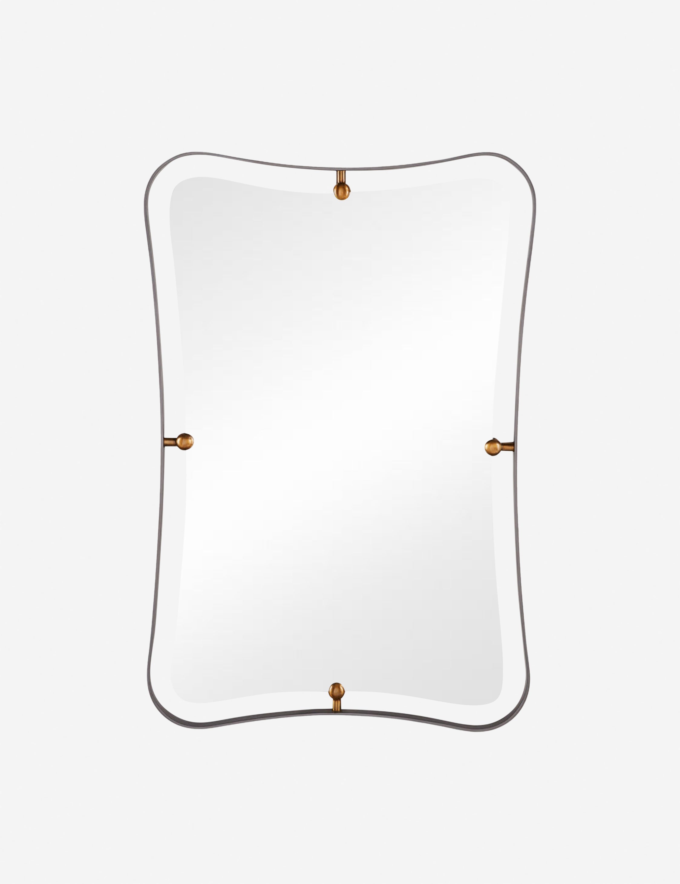 Lulu and Georgia Arteriors Janey Mirror – Black