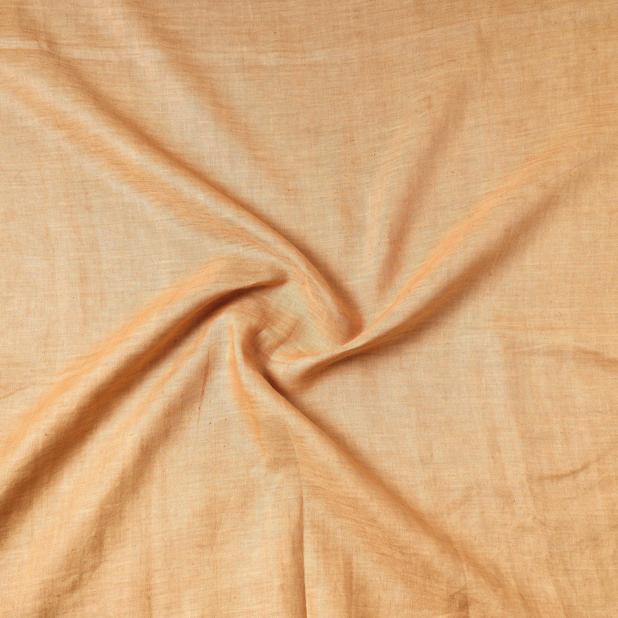 ITOKRI CRAFTS INITIATIVE Beige - Vidarbha Handloom Pure Tussar x Katia Silk Precut Fabric (1.5 meter) 56 - view 2