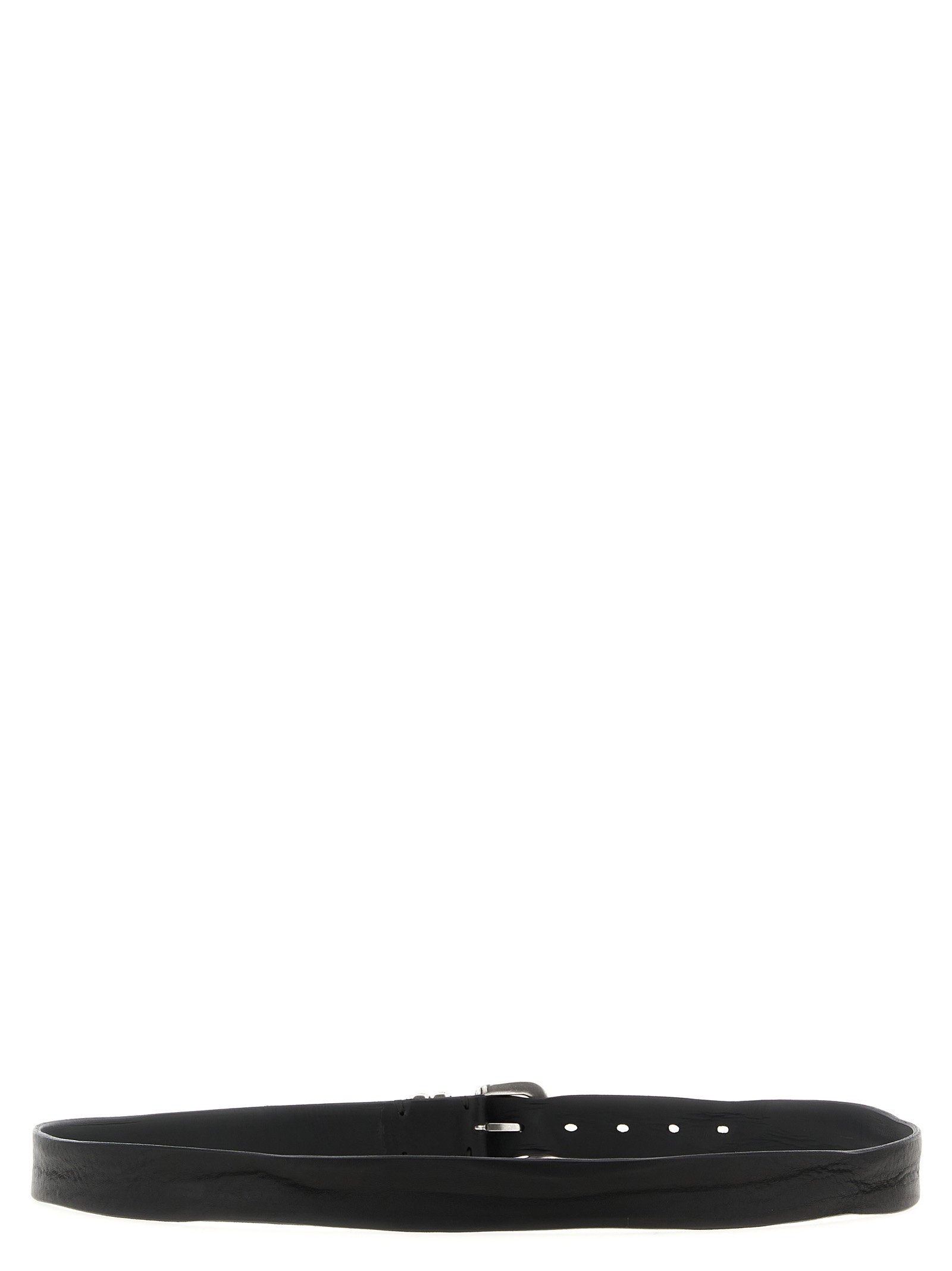 Zerbini Claudio Aged Leather Belt - view 2