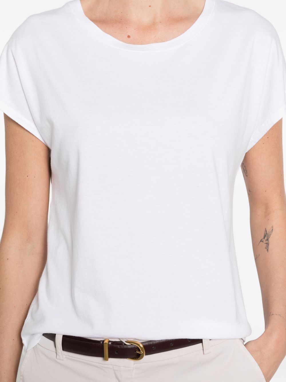 Base Cotton blend t-shirt – Cotton 50%, Modal 50% - view 2