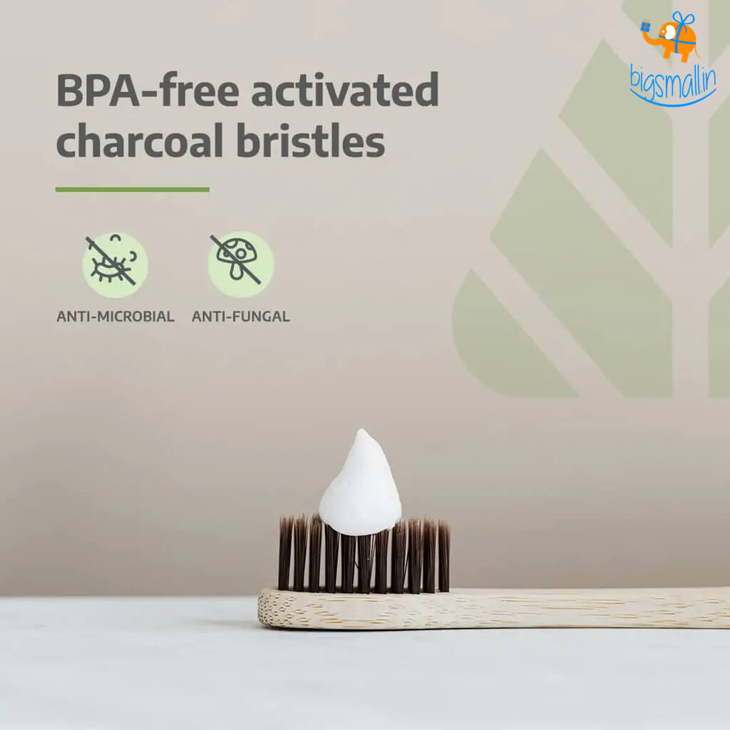 Evenflowbrands Eco-Friendly Bamboo Toothbrush - view 3