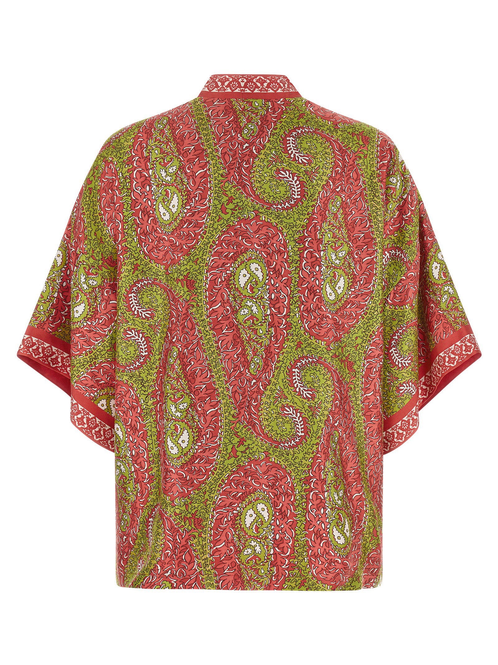 Etro Kesa Paisley Foliage – 100% silk - view 2