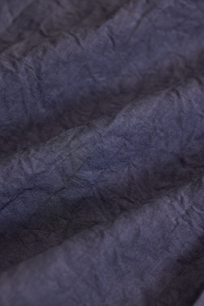 SNITCH Charcoal Grey Crinkle Shirt - view 10