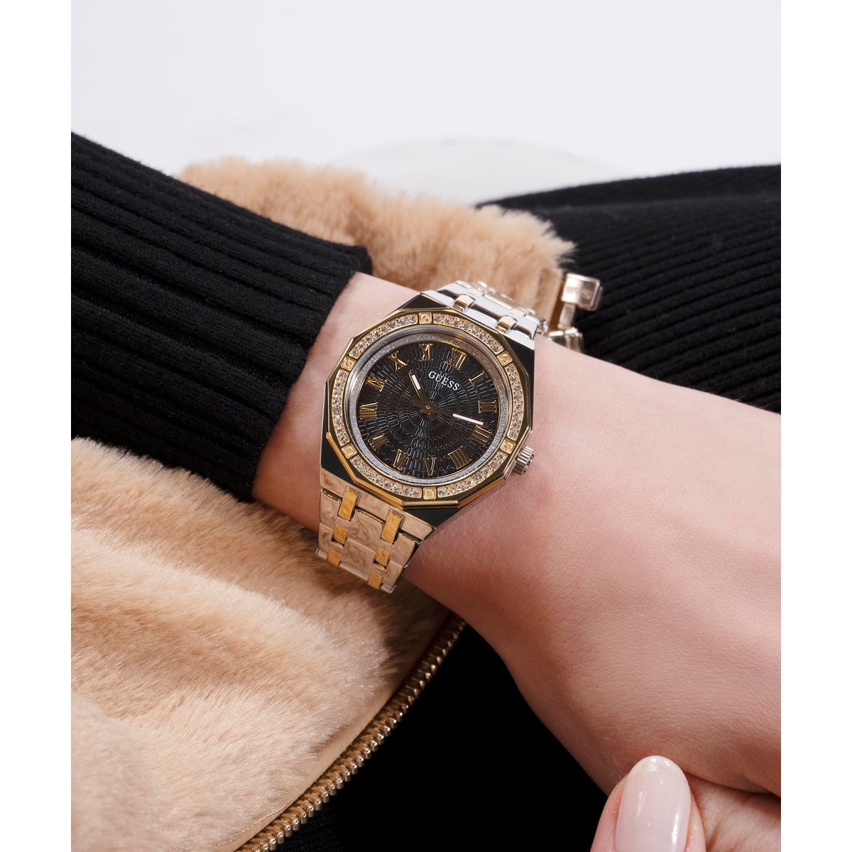 Guess Desire Women Quartz Black Dial Analog Stainless Steel Watch GW0770L4 - view 7
