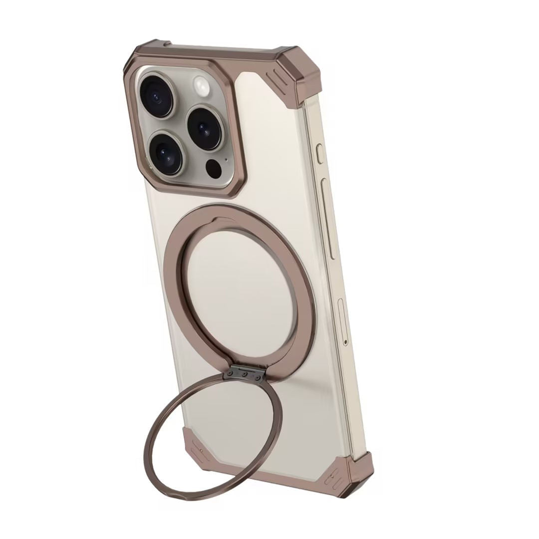 Million Cases Ultimate Slim Frameless Metal Stand Case - iPhone - view 20