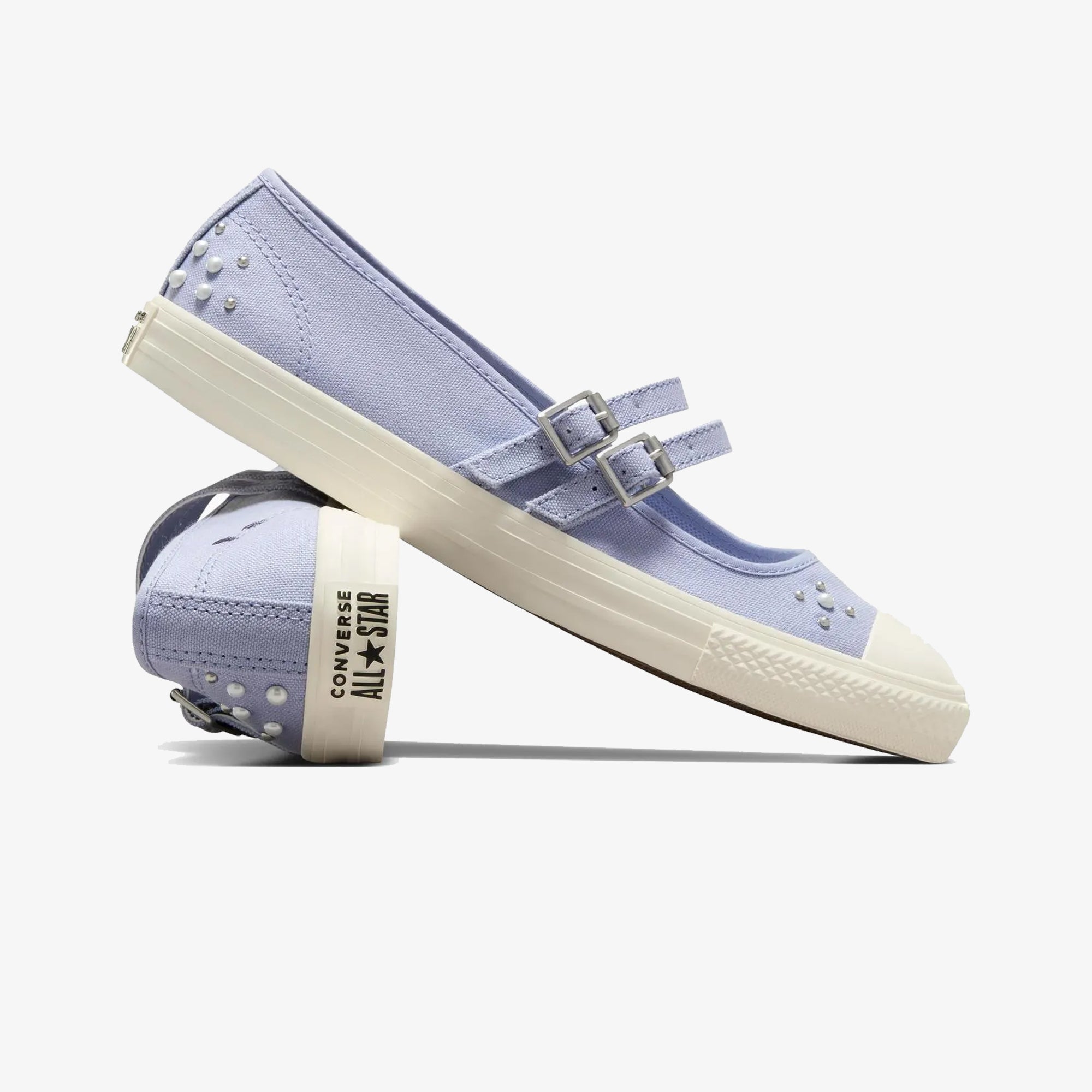 Converse | CHUCK TAYLOR ALL STAR DAINTY MARY JANE PEARLS { BLUE - view 2