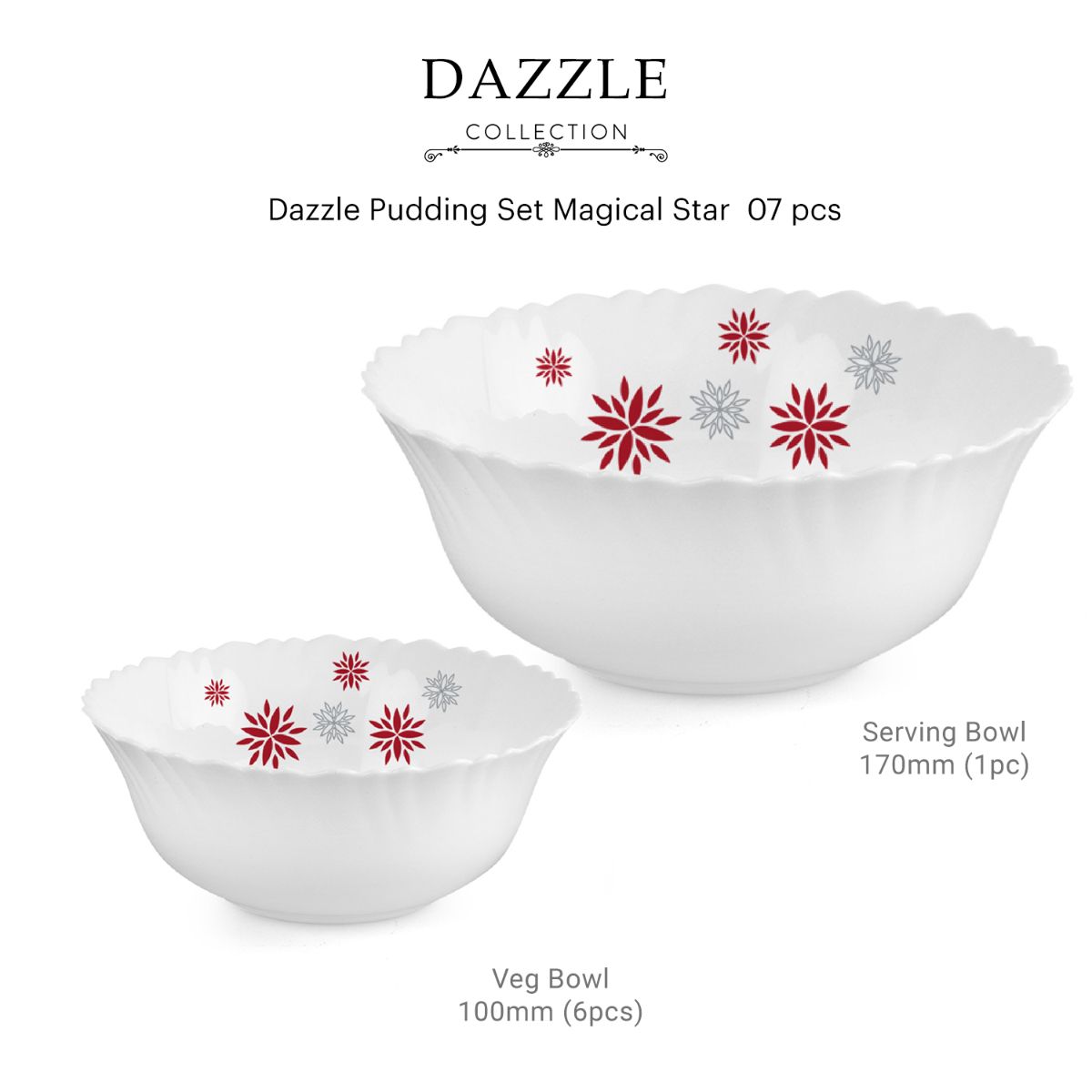 Cello Dazzle Series Pudding Gift Set, 7 Pieces - view 45