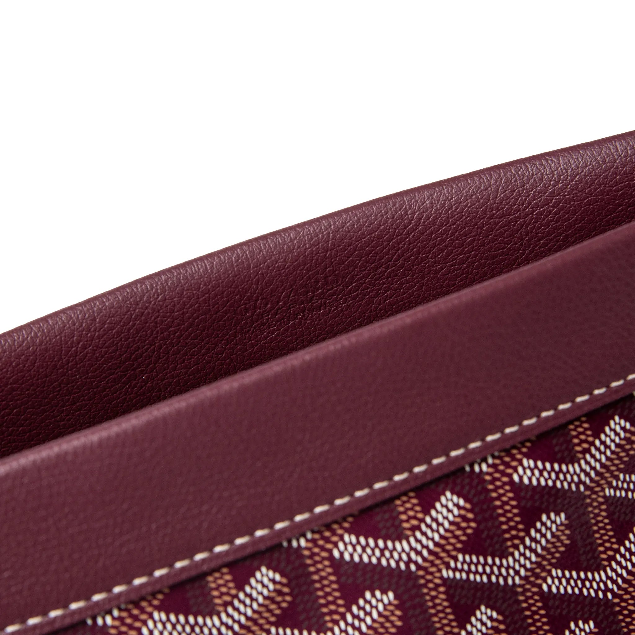 Goyard Conti Burgundy Pouch – Red - view 3