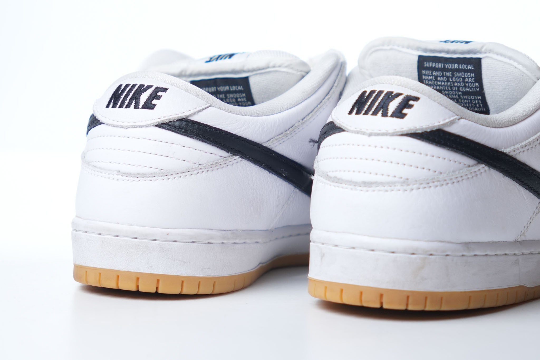 Nike SB Dunk Low 'White & Gum Light Brown' - view 6