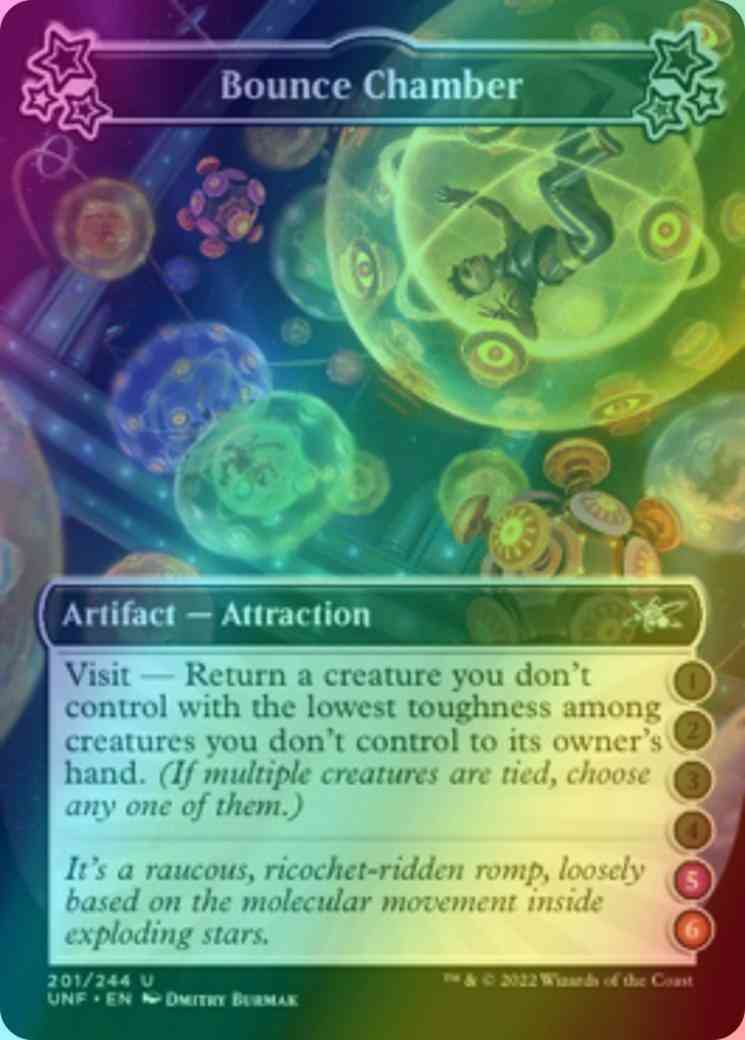 Bounce chamber 5 – Magic Bounce Chamber (5/6) [201d] [Borderless] [Unfinity] [Foil]
