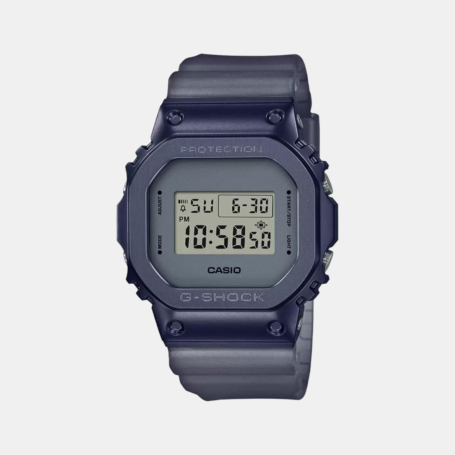 Casio G-Shock Men Quartz Grey Dial Digital Resin Watch G1215