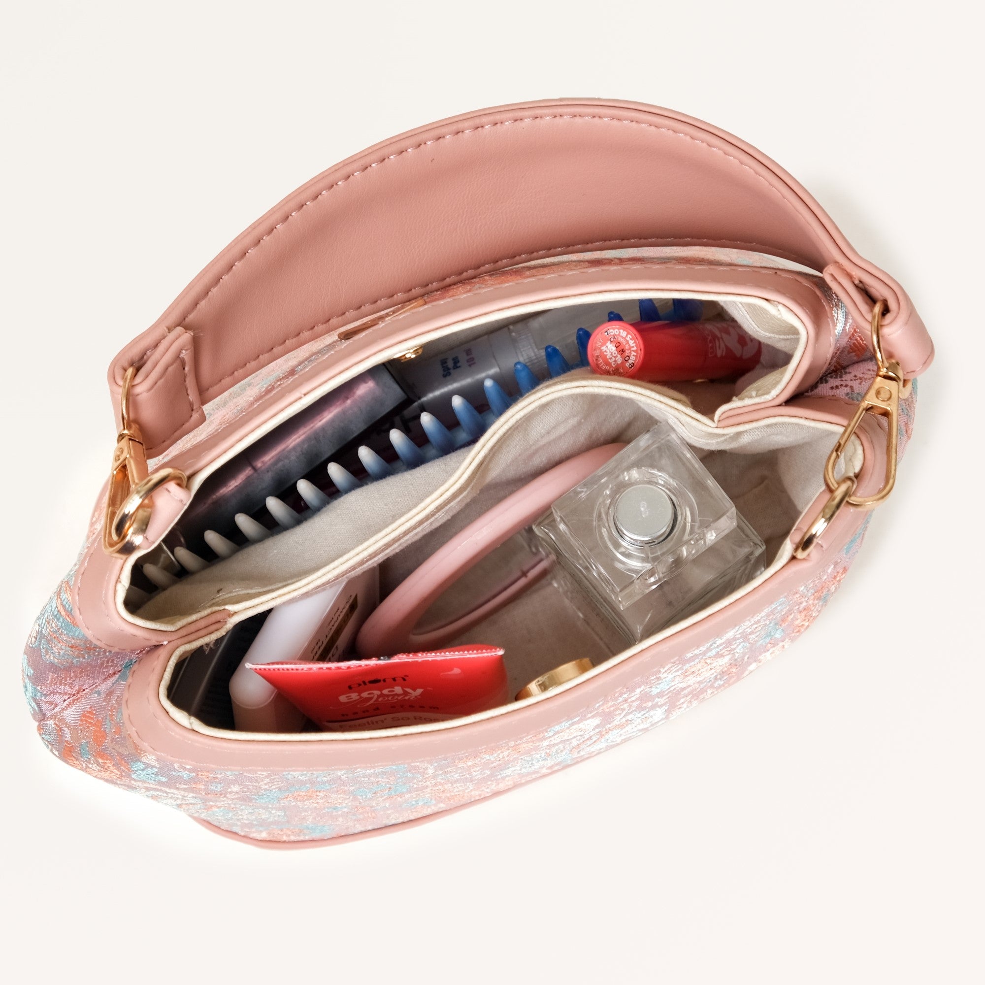 Nestasia Eden Bucket Bag Pink - view 4