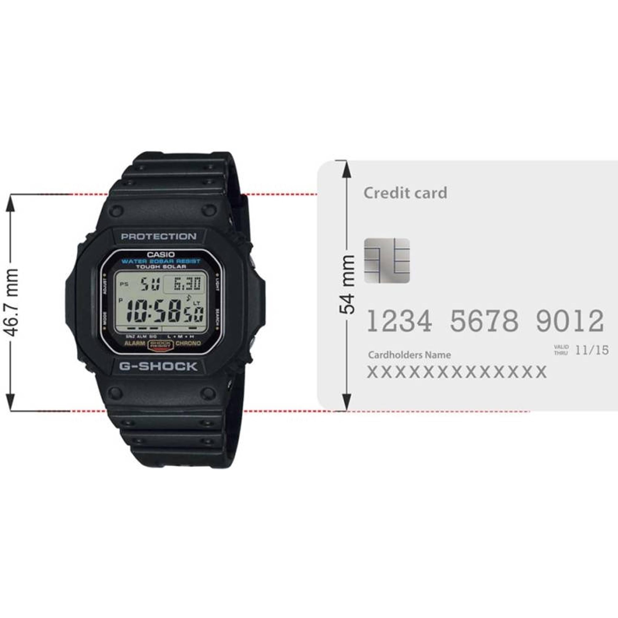 Casio G-Shock Men Quartz Black Dial Digital Resin Watch G1166 - view 5