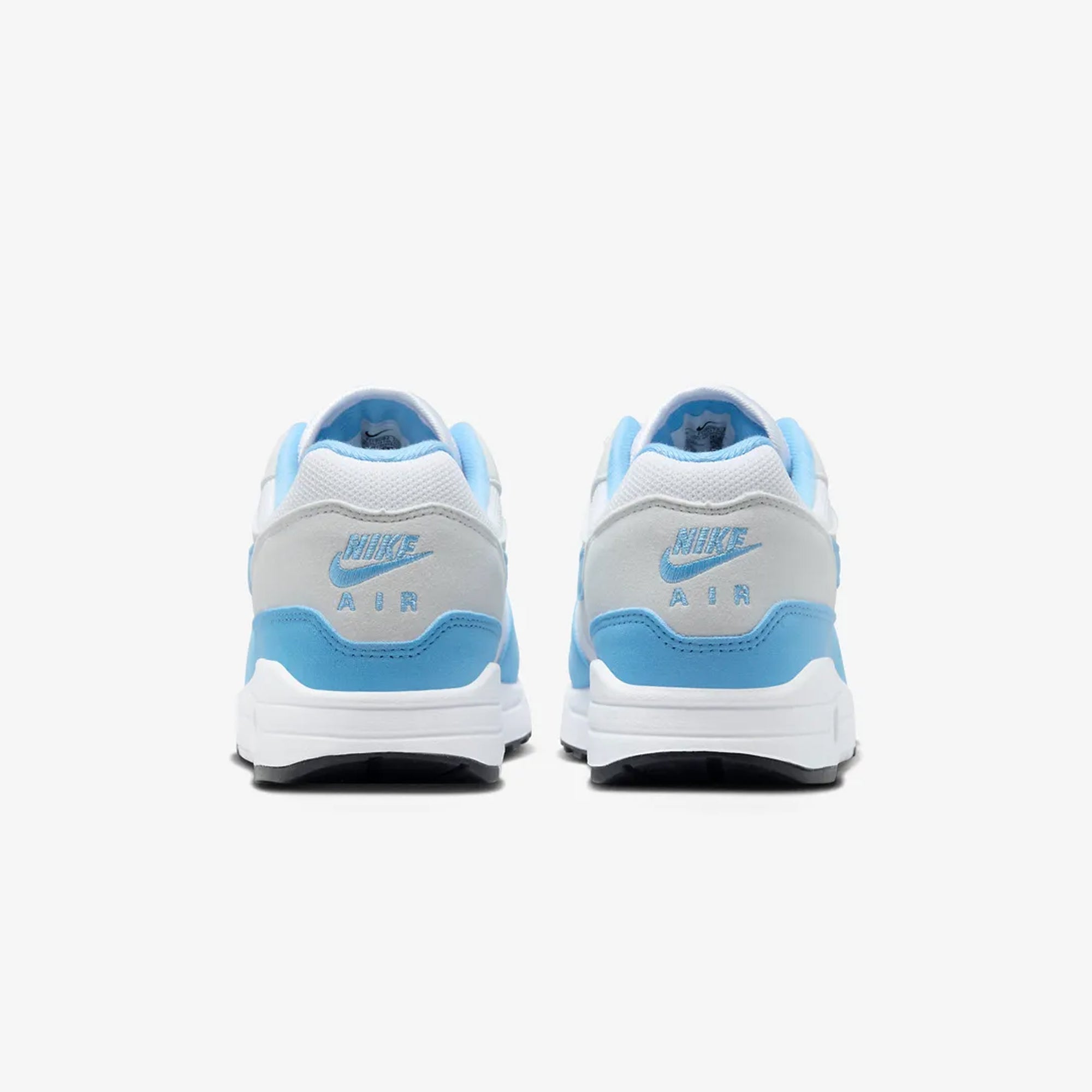 Nike | AIR MAX 1 { WHITE/UNIVERSITY BLUE-PHOTON DUST-BLACK - view 2
