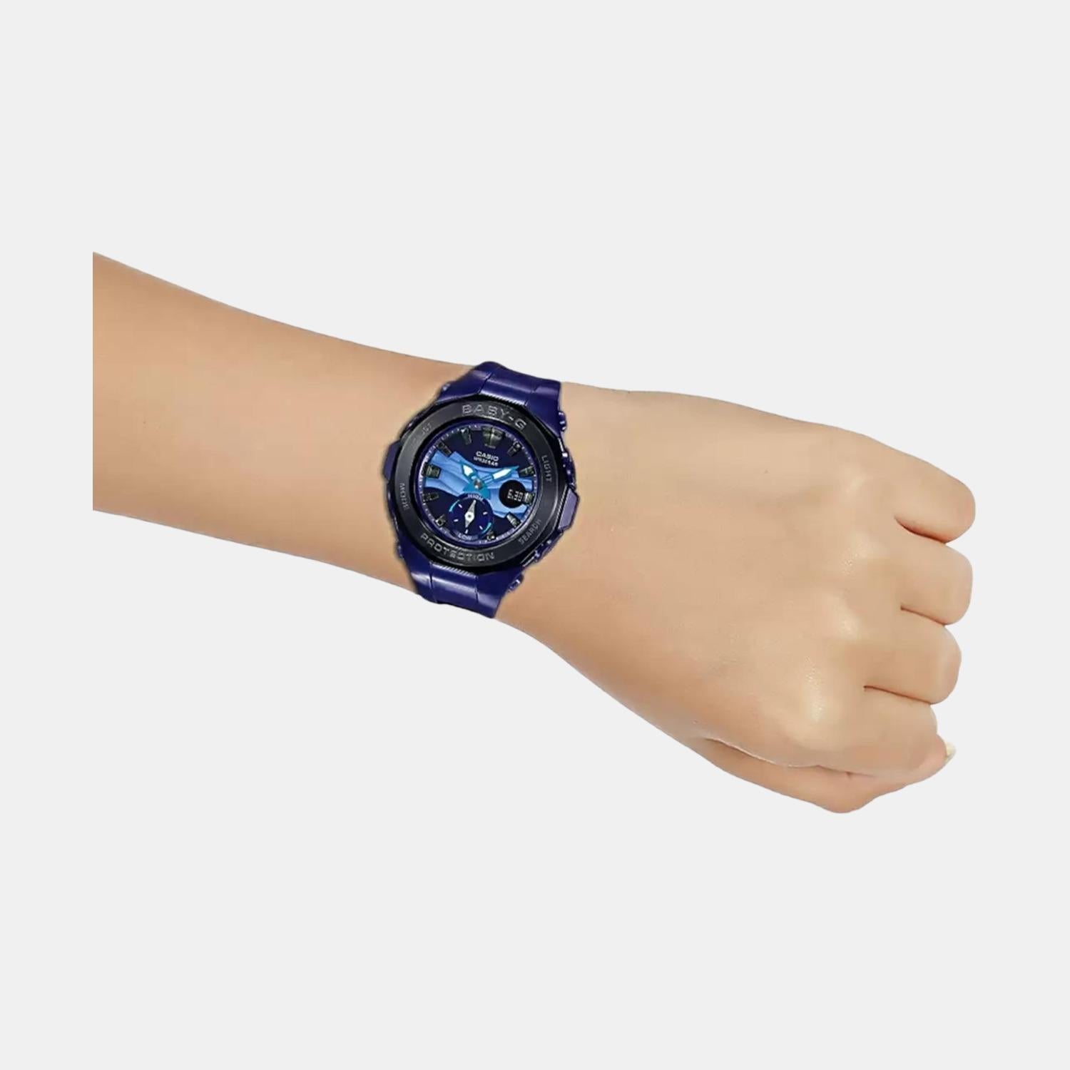 Casio Baby-G Women Quartz Blue Dial Analog-Digital Resin Watch BX061 - view 6