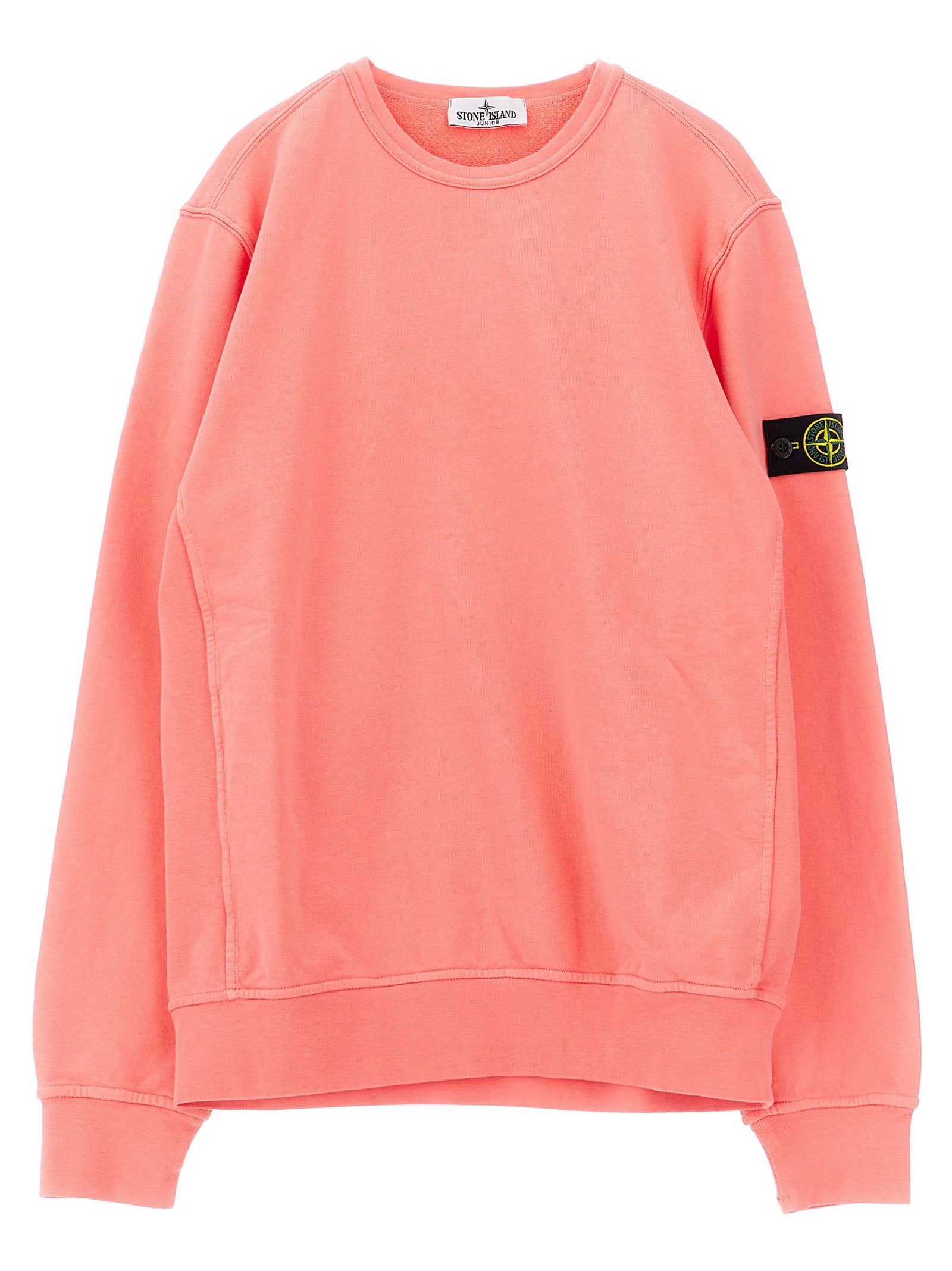 Stone Island Junior Gauze Cat Sweatshirt – 100% cotton