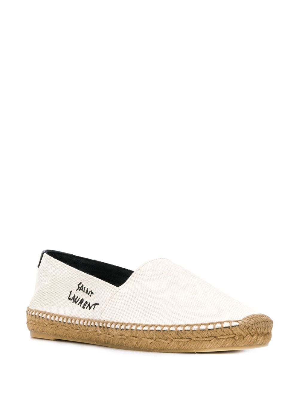 Saint Laurent logo-embroidered Espadrilles - view 2