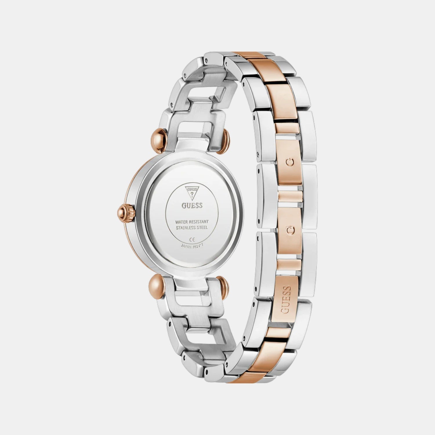 Guess Bejeweled Women Quartz Silver Dial Analog Stainless Steel Watch GW0869L2 - view 7