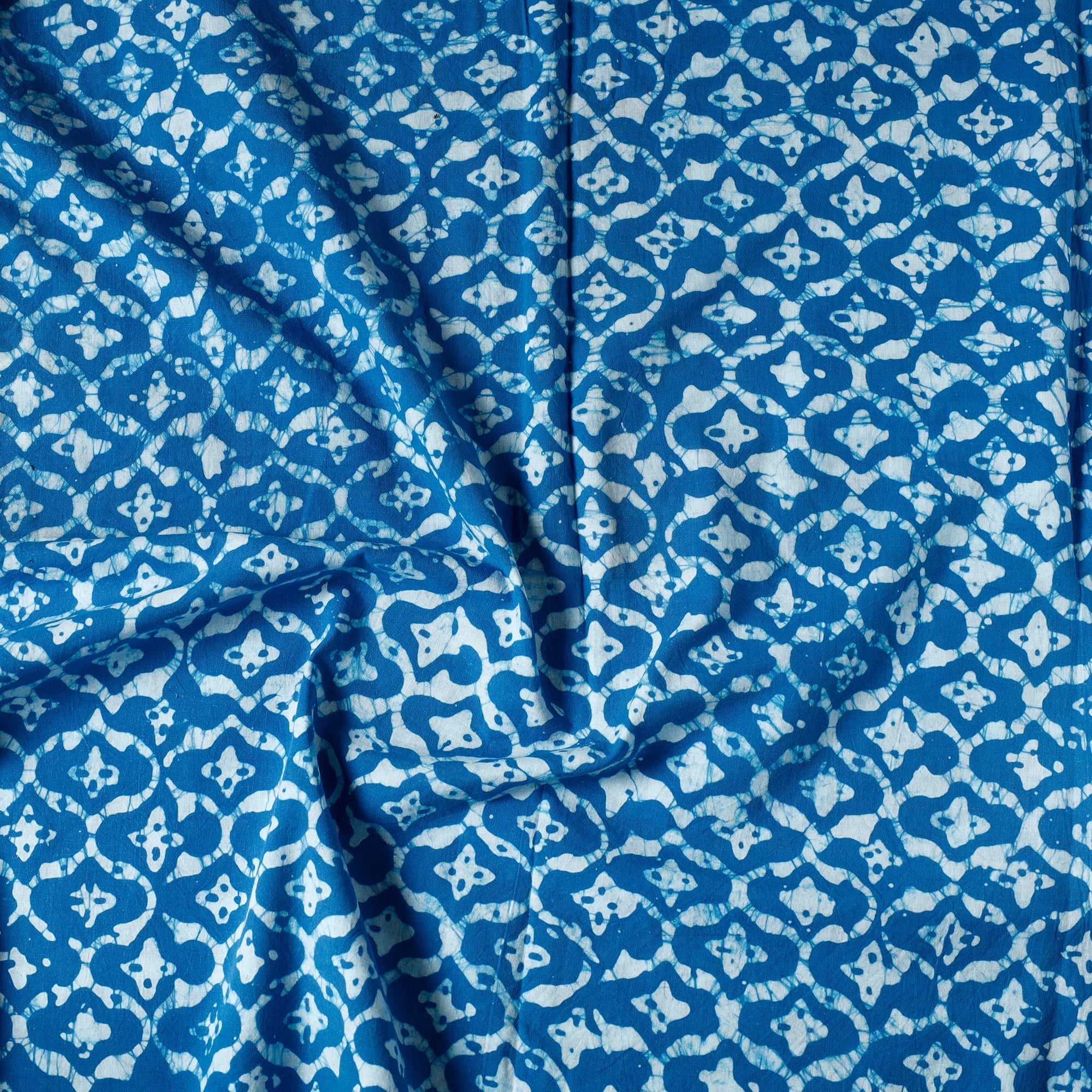 BATIK BY MD. SHARIFF Blue - Hand Batik Printed Cotton Precut Fabric (1.4 meter) 49 - view 2