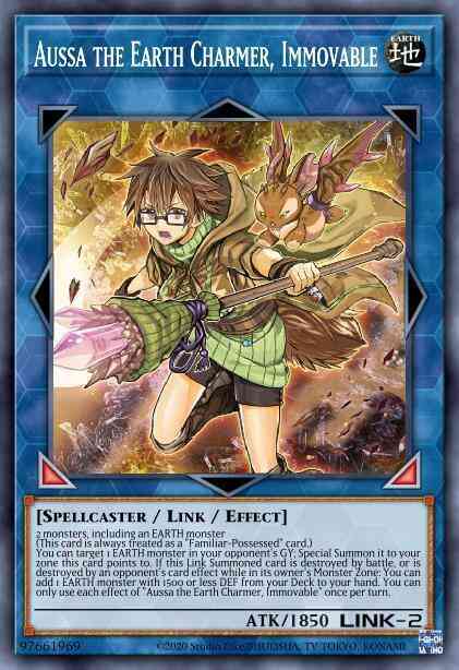 Yu-Gi-Oh! Aussa the Earth Charmer, Immovable - IGAS-EN048 - Starlight Rare - 1st Edition