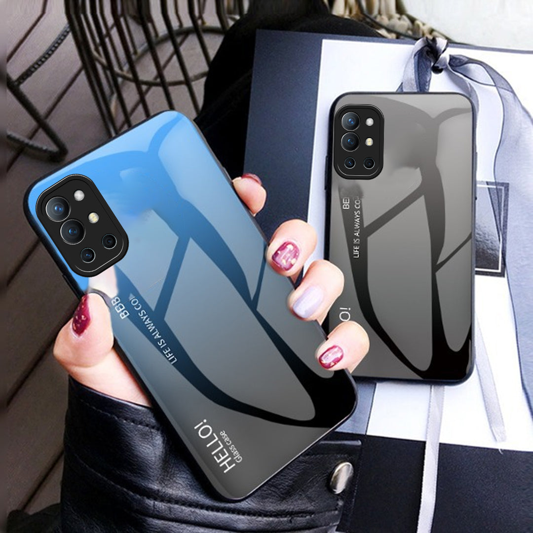 OnePlus 8T Gradient Soft Edge Glass Back Case