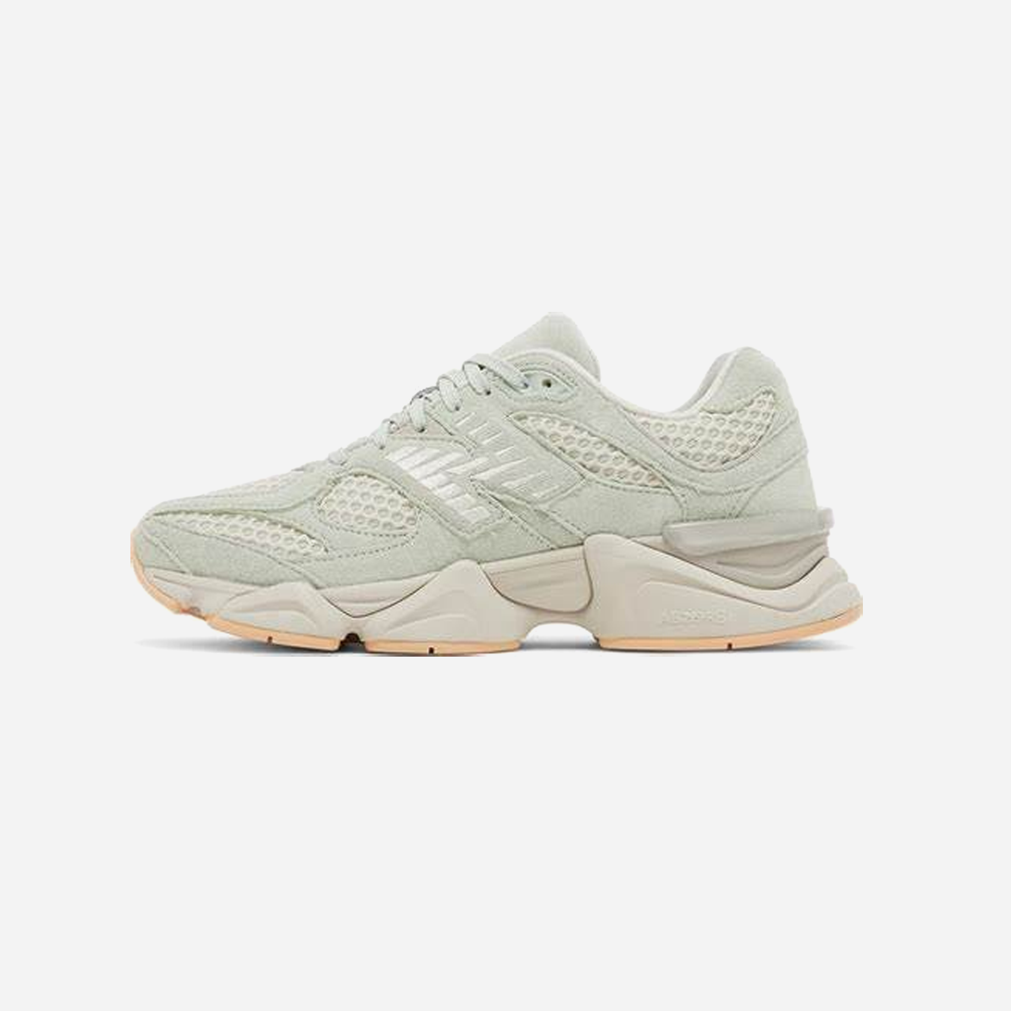 New Balance 9060 The Whitaker Group Missing Pieces Silver Moss Green - view 2