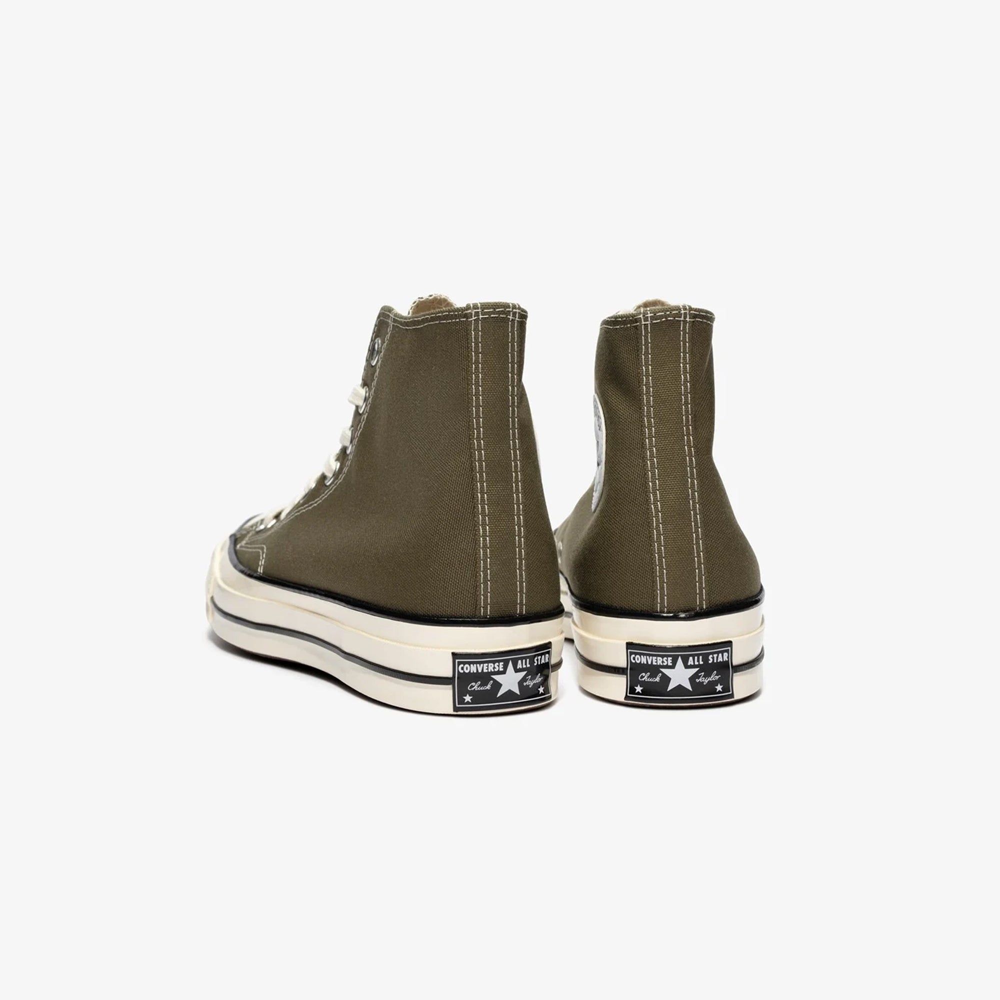 Converse | CHUCK 70 CANVAS { EGRET/BLACK - view 2