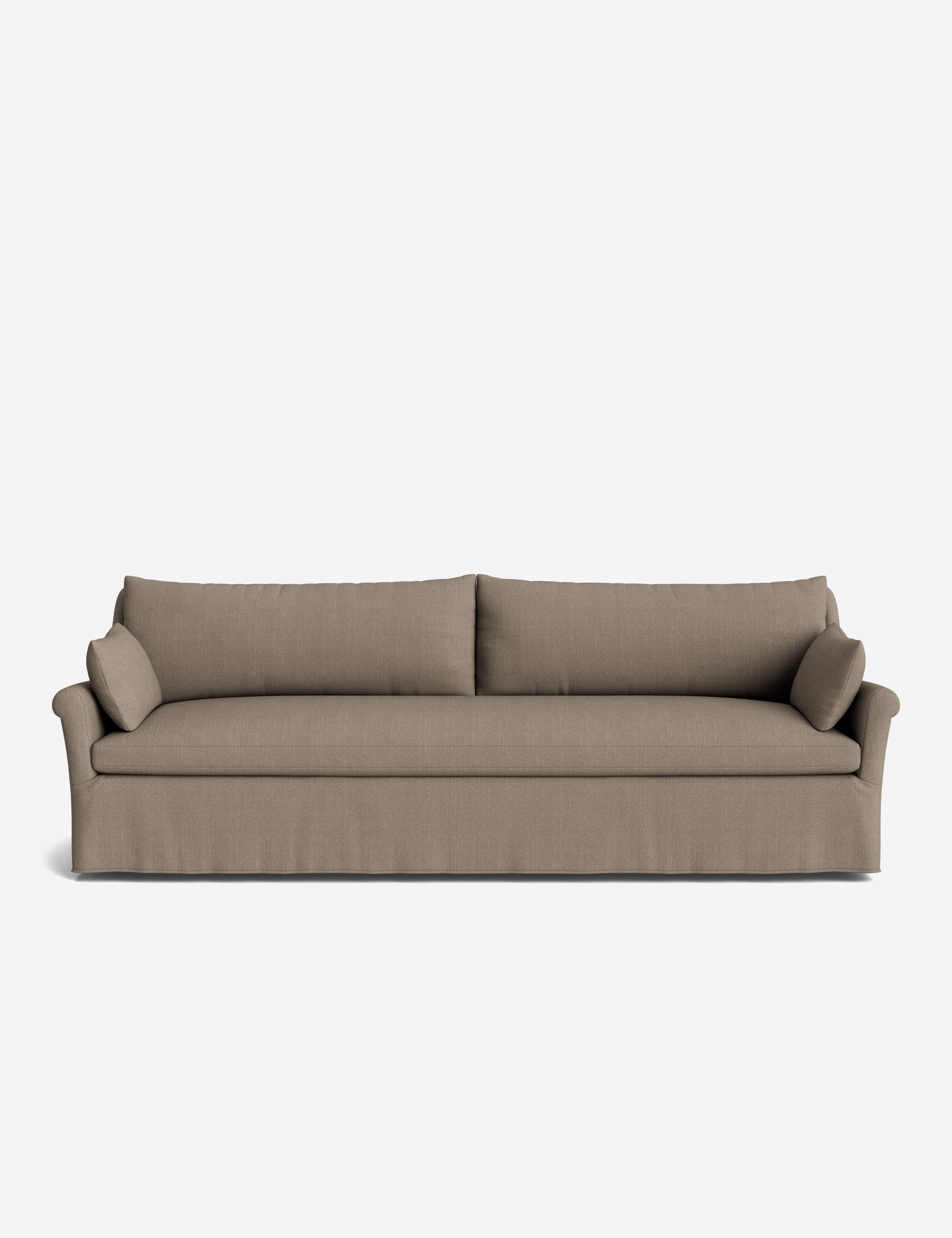 Lulu and Georgia Portola Rolled Arm Slipcover Sofa - view 114