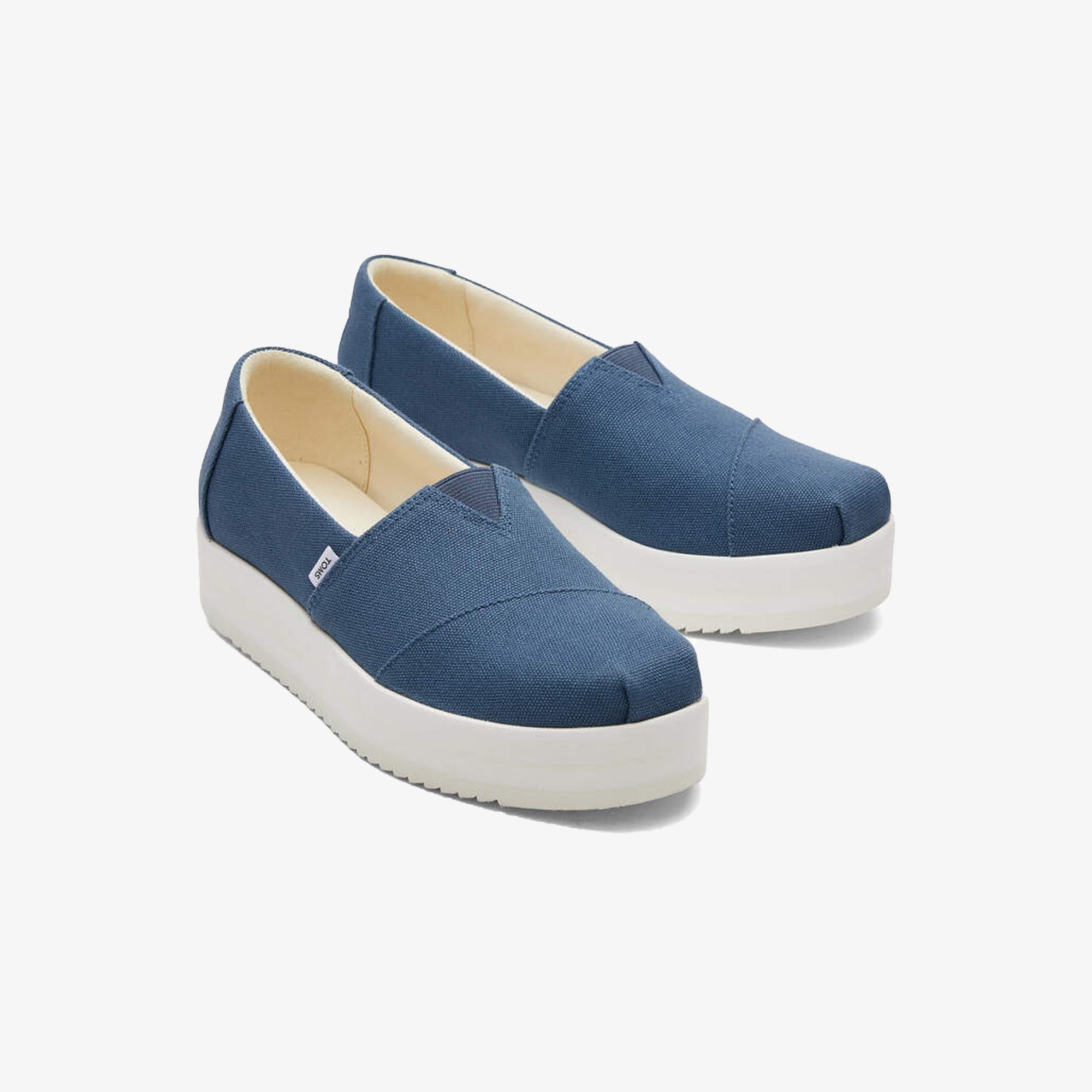 Toms | ALPARGATA MIDFORM ESPADRILLE { BLUE