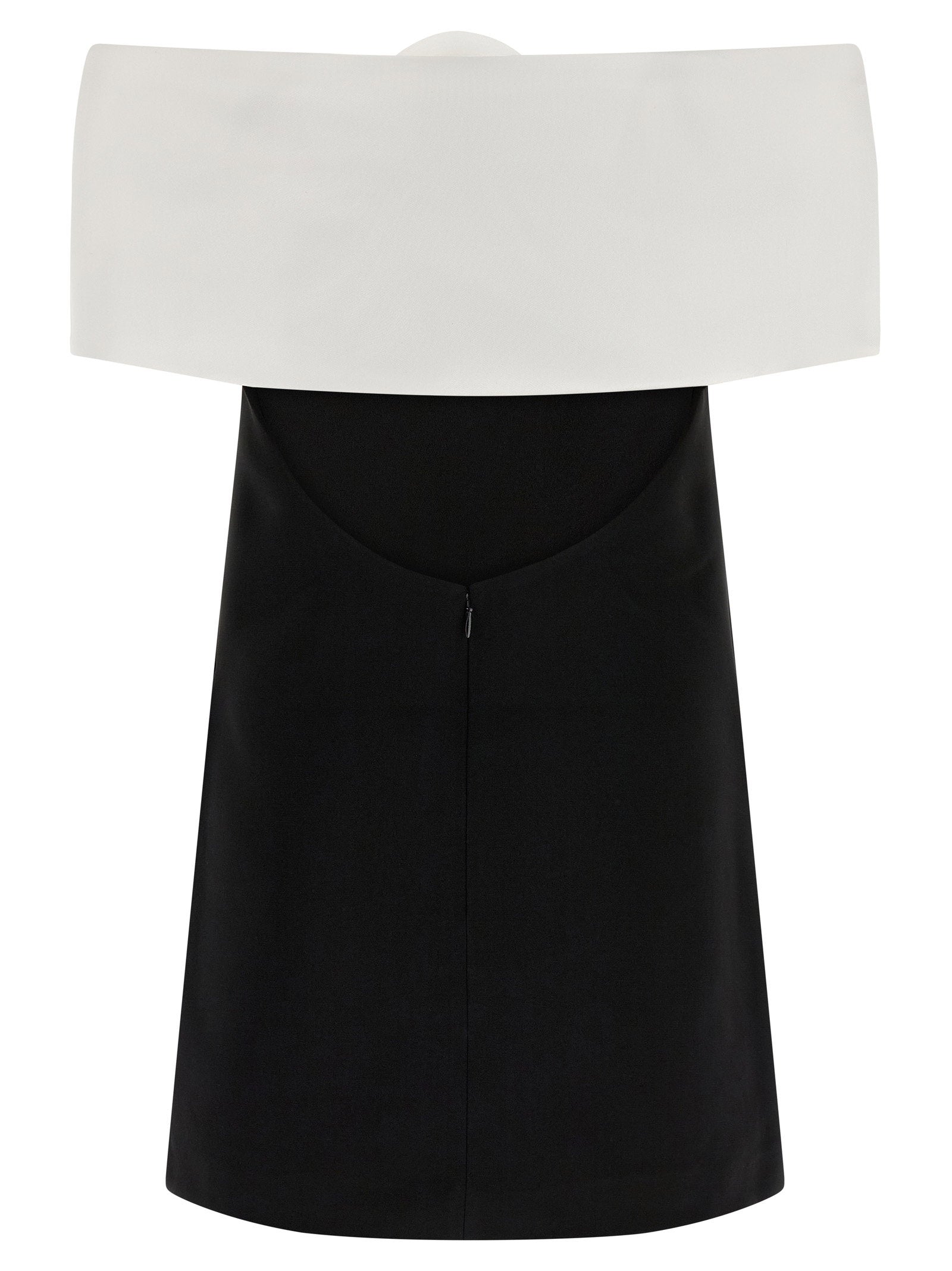 Self-Portrait Black Crêpe Flower Mini Dress – 100% polyester - view 2