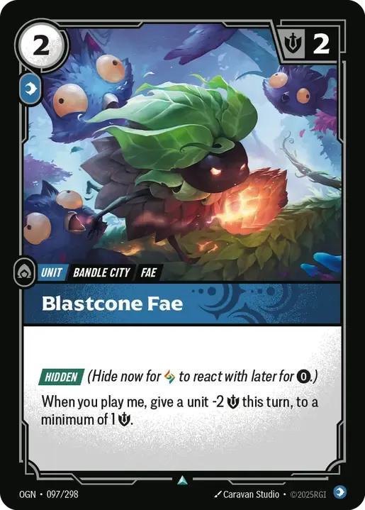 298 origins non-foil – Riftbound Blastcone Fae - 097/298 [Origins] [Non-Foil]