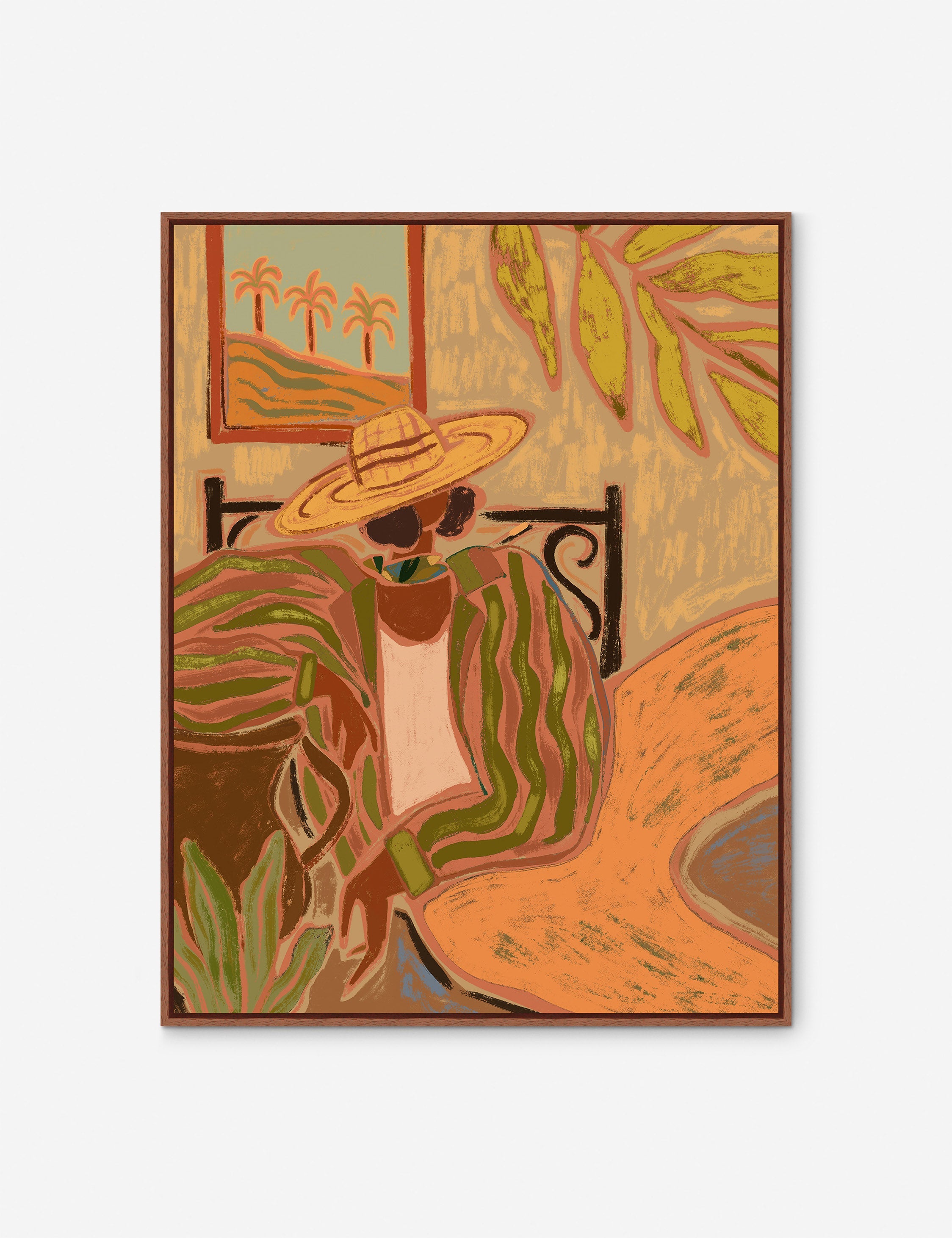 Lulu and Georgia Jungle Exploration Wall Art
