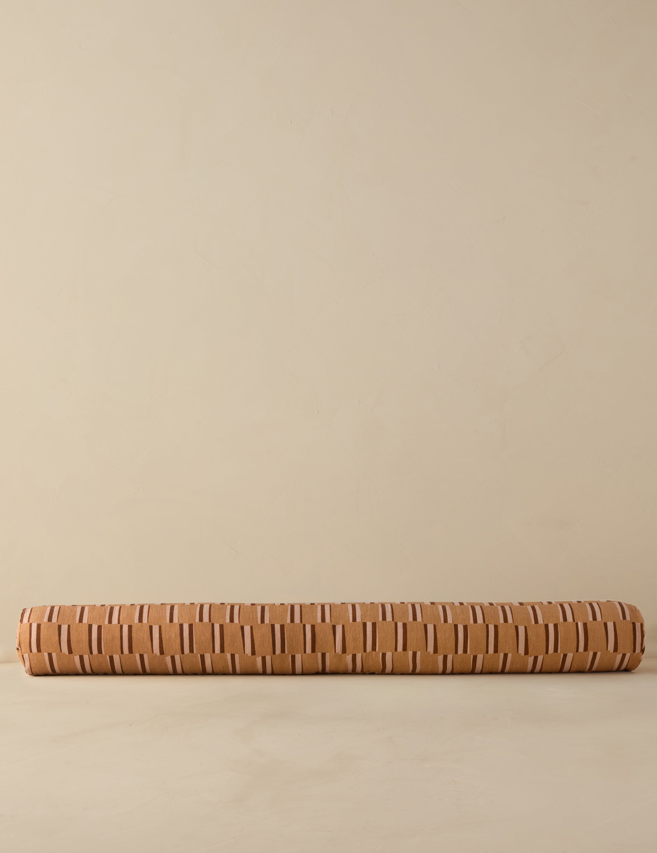Lulu and Georgia Ikoni Linen Long Bolster Pillow by Sarah Sherman Samuel