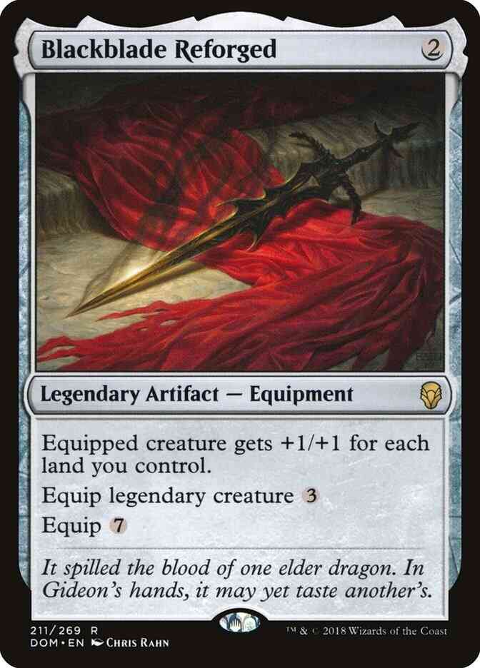 Blackblade reforged 211 – Magic Blackblade Reforged [211] [Dominaria] [Non-Foil]