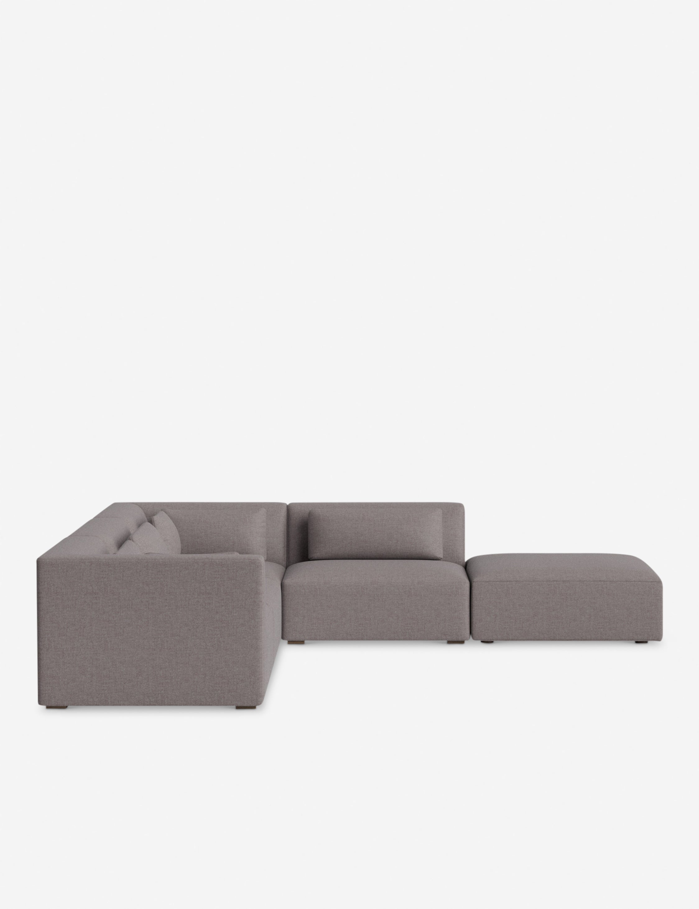 Lulu and Georgia Koh Modular Sectional Sofa With Ottoman - view 130